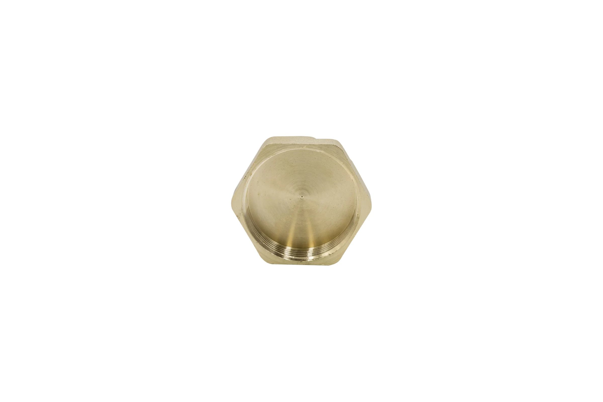 Заглушка LEXLINE 1 1/2'' вн, латунь, с контрольным отверстием, 40 551744