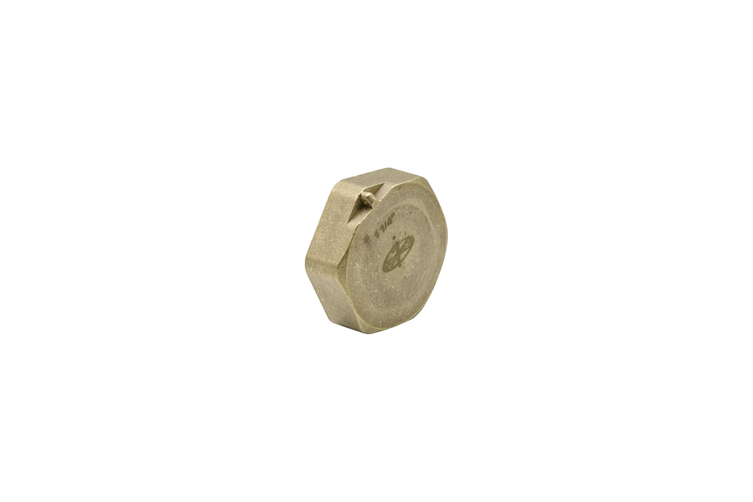 Заглушка LEXLINE 1 1/4'' вн, латунь, с контрольным отверстием, 32 551742