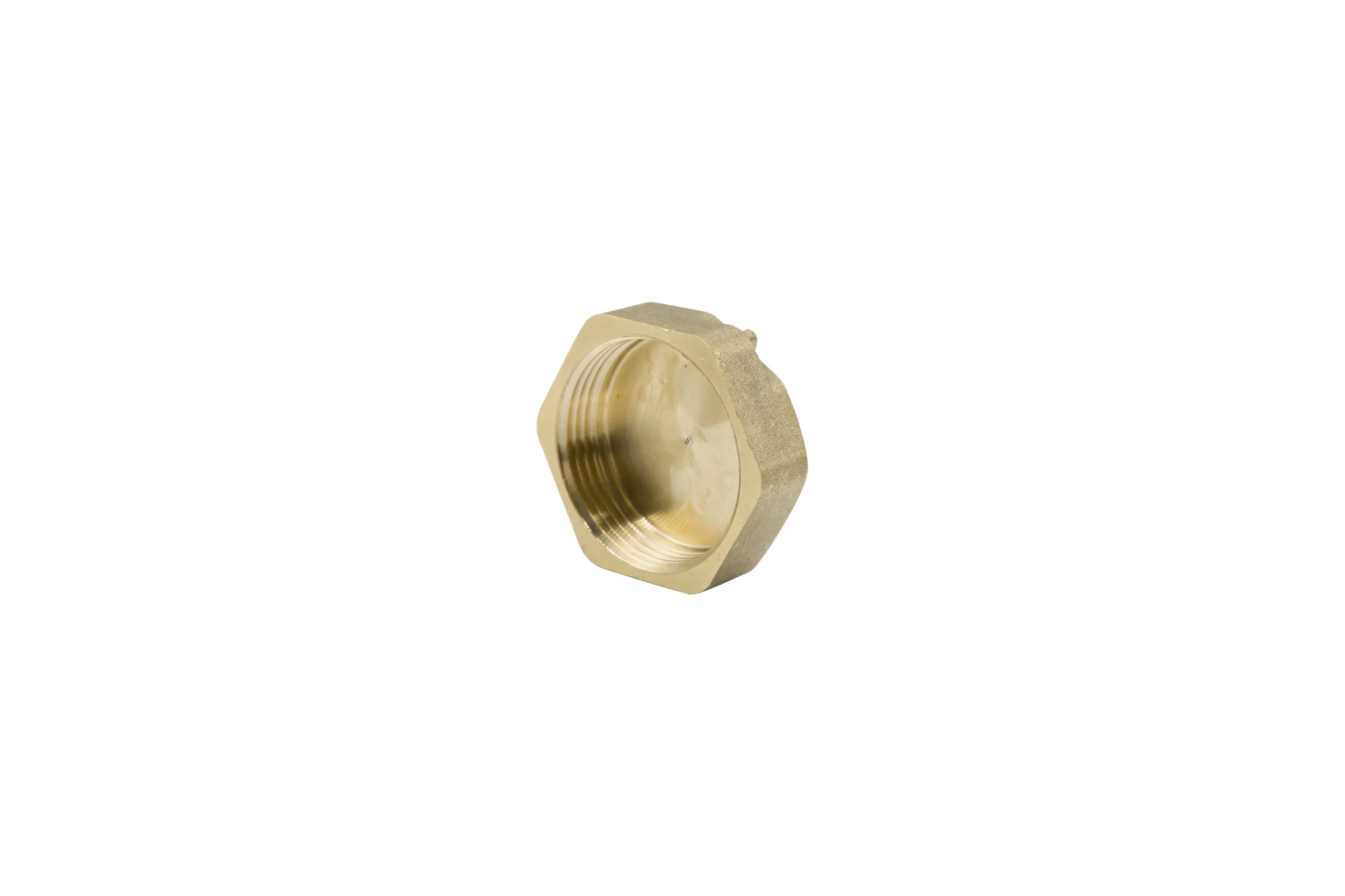 Заглушка LEXLINE 1 1/4'' вн, латунь, с контрольным отверстием, 32 551742