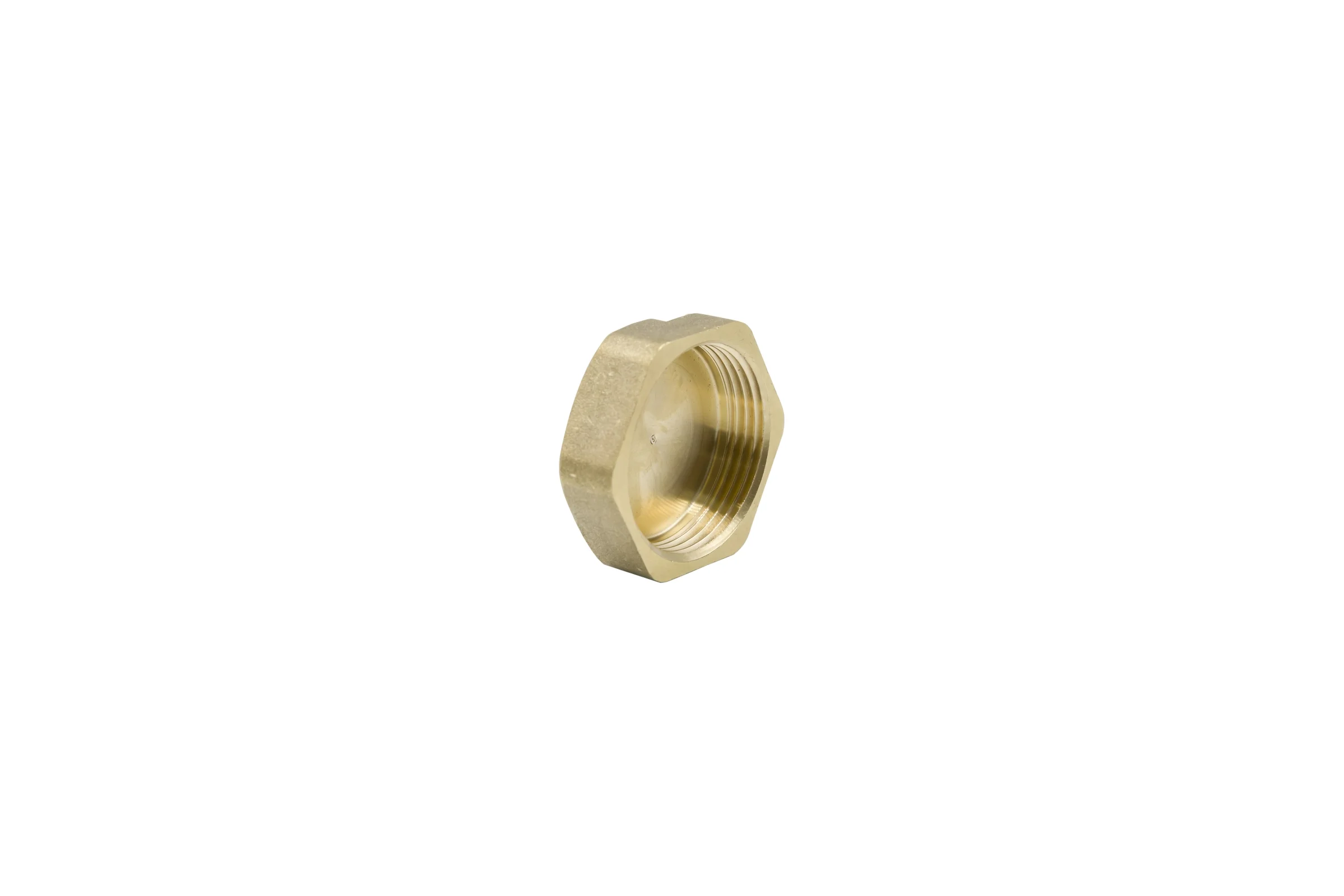 Заглушка LEXLINE 1 1/4'' вн, латунь, с контрольным отверстием, 32 551742