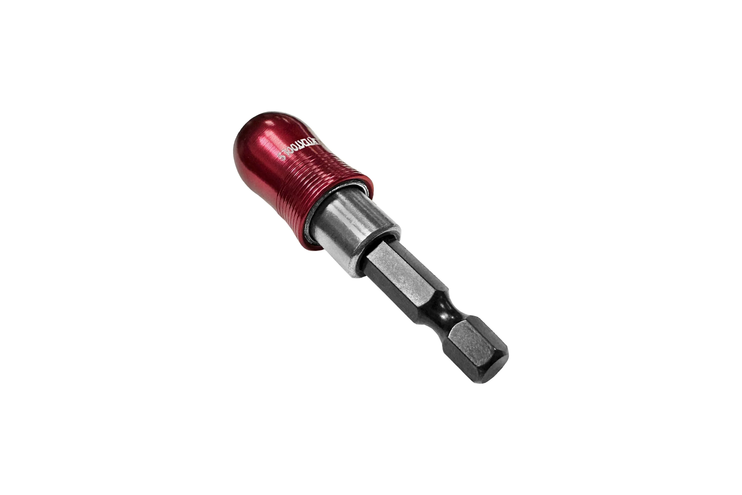 Адаптер для бит 8 шт, 1/4", с держателем и двойным магнитом vertextools АД-1/4