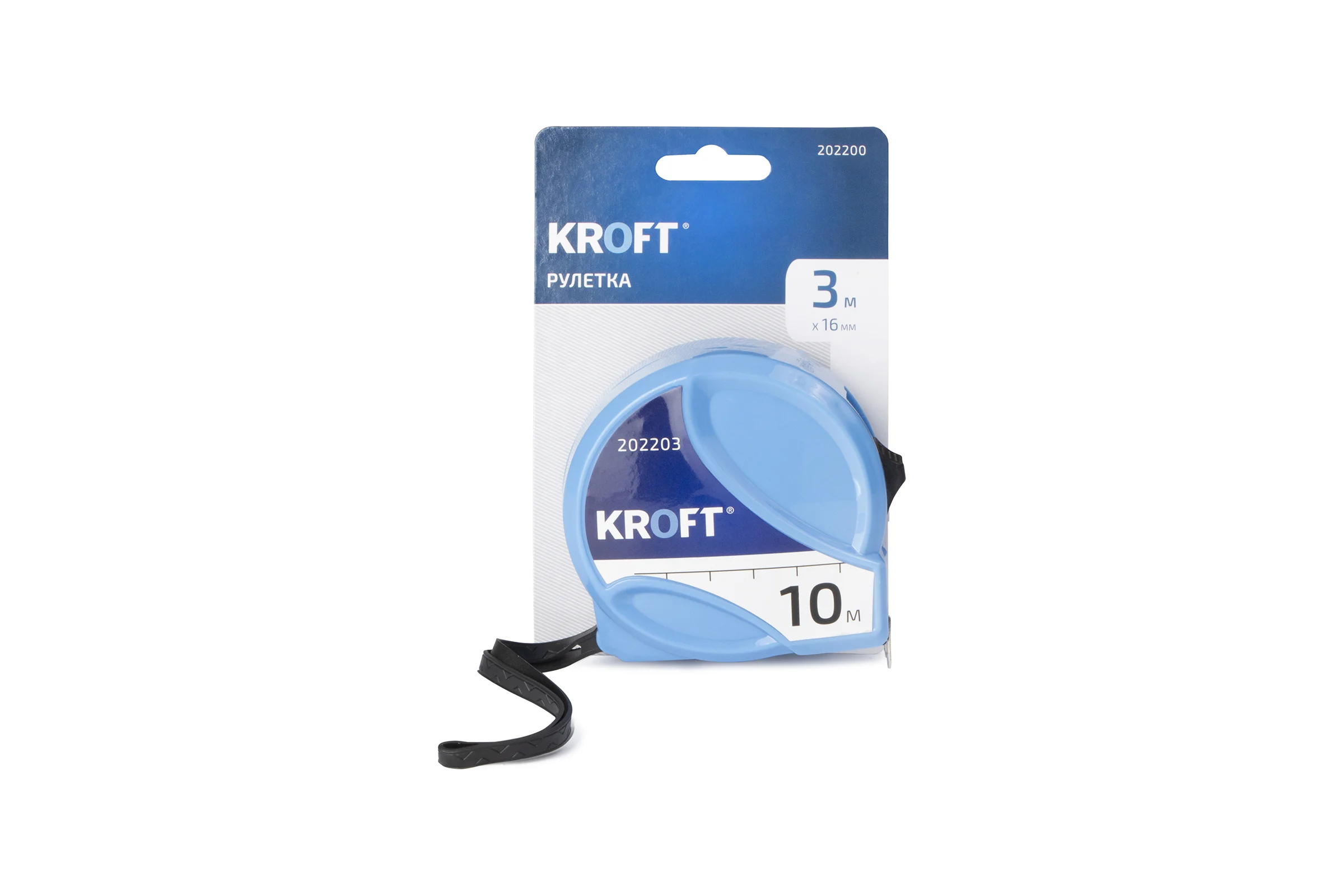 Строительная рулетка KROFT 10х25 мм 202203