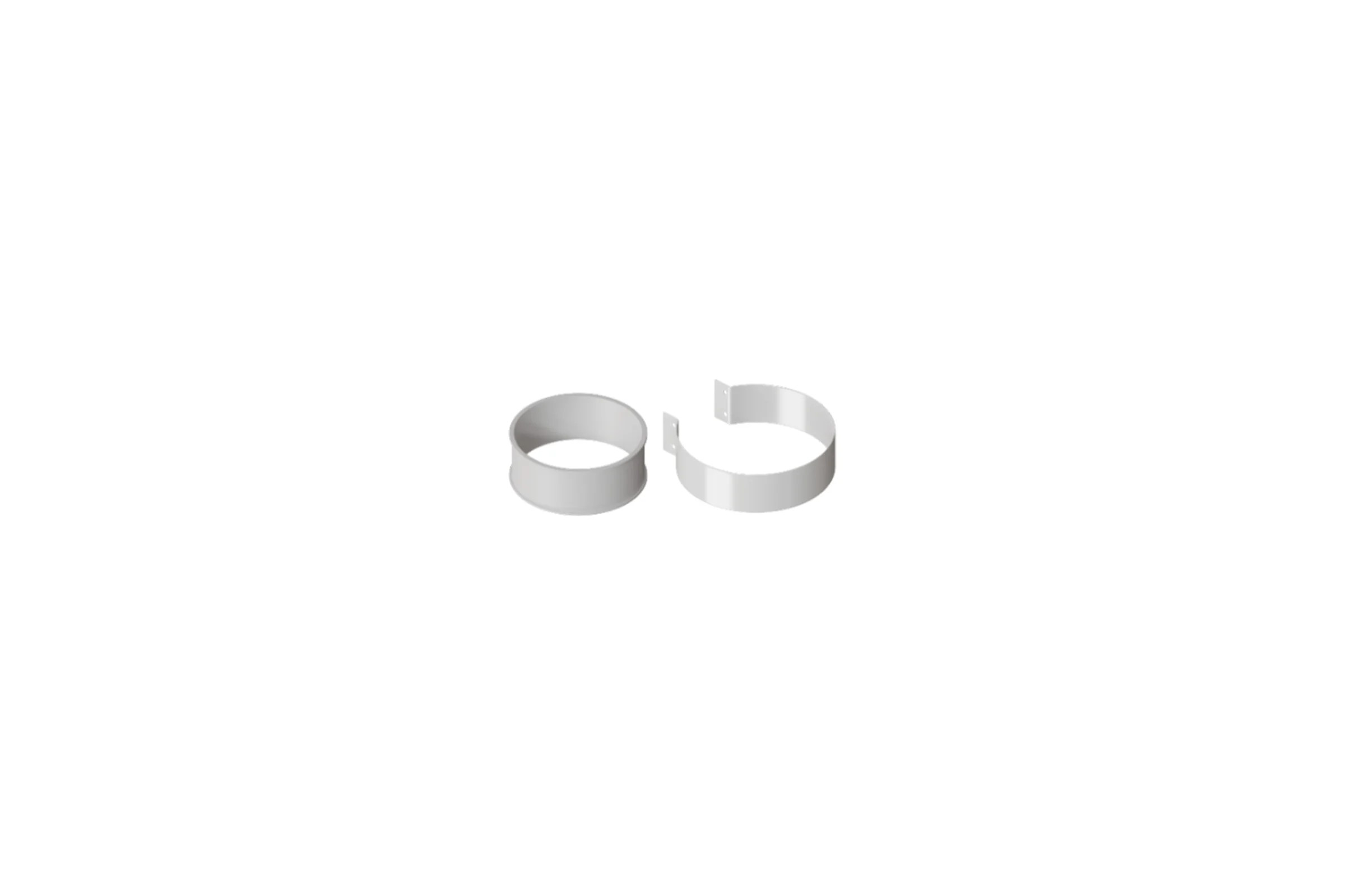 Хомут ROMMER Rca-6010-000001 комплект, d100 (резиновый хомут, хомут стальн. гнутый, саморезы 2 шт.) RG0091CSP6MK36