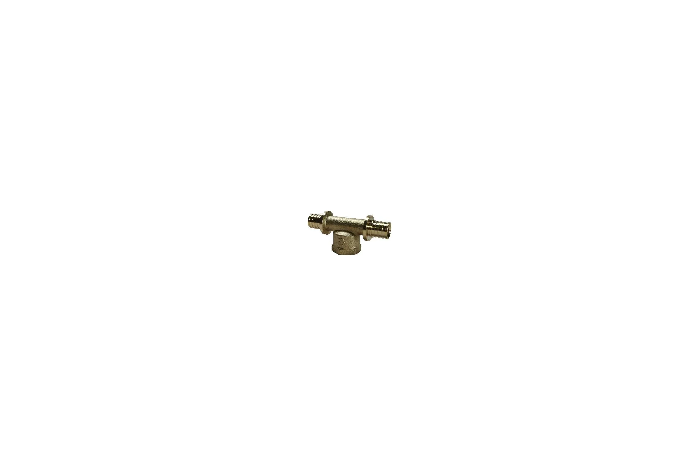 Тройник SINIKON с переходом на ВР, латунь, 25(3.5)х3/4"х25(3.5) FA250704