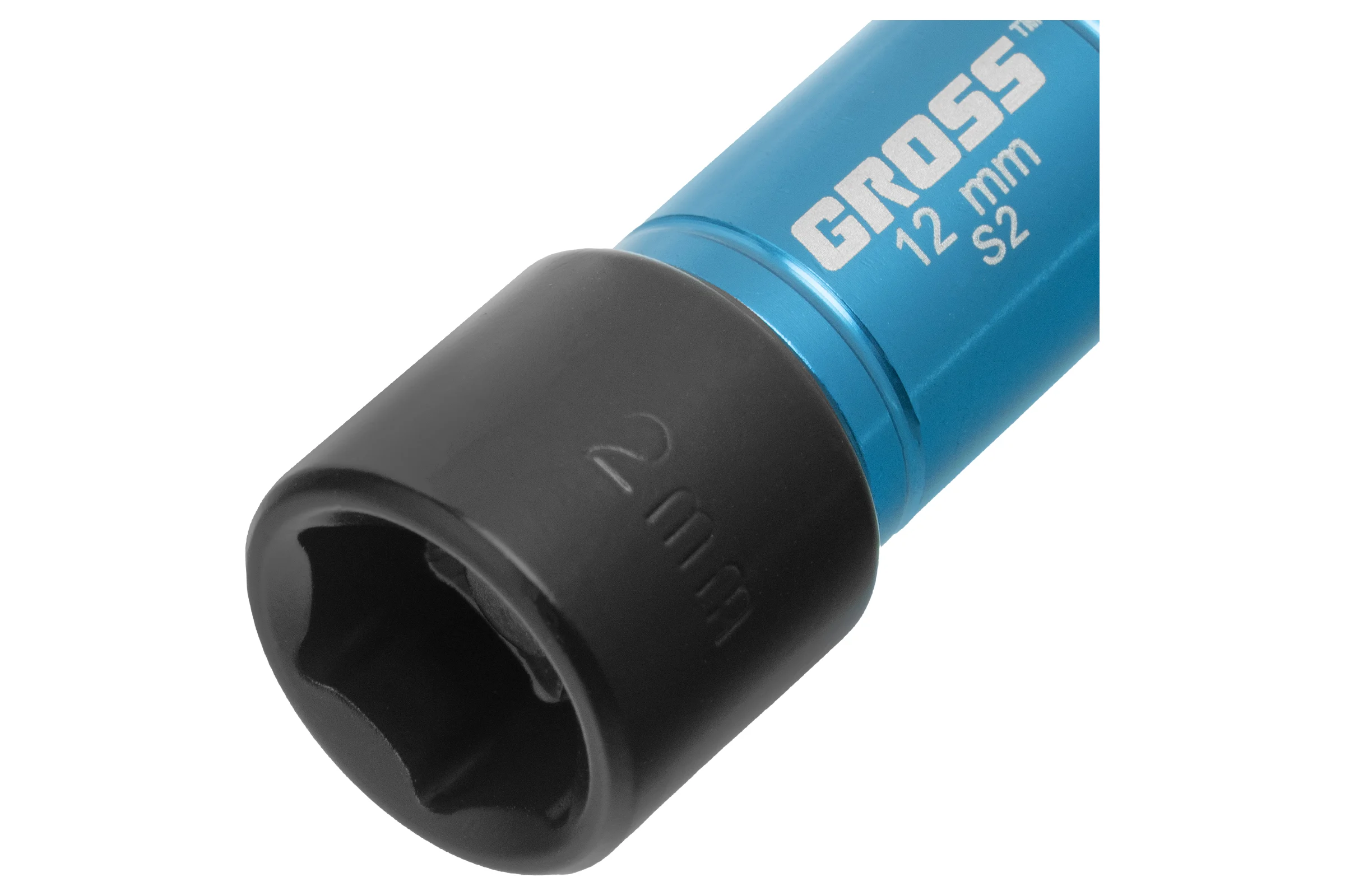 Бита с торцевой головкой магнитная GROSS Nut-Driver, 12 мм, S2// 11621