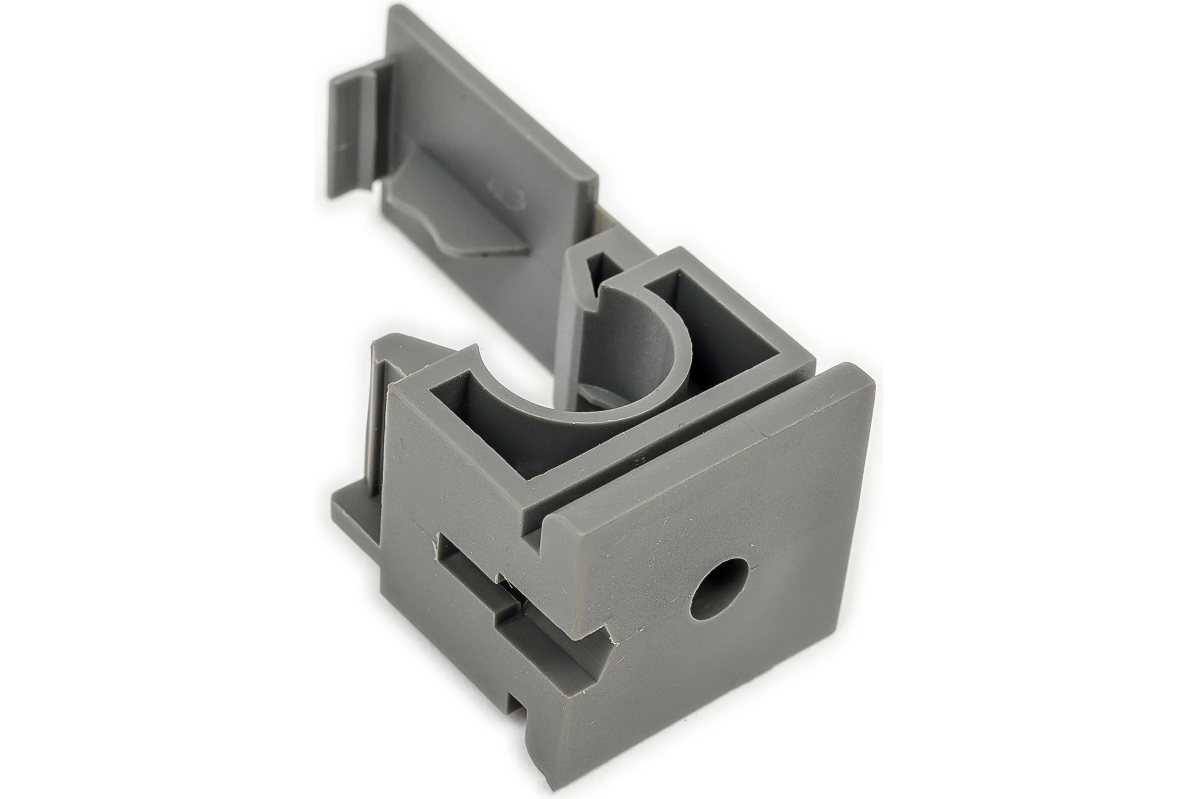 Крепеж для гофрированных труб WEYER WQSC-AD13.0G - держатель с защелкой WE2200200