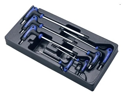 L-ключи TORX с отверстием Hans 7 шт. TT-19
