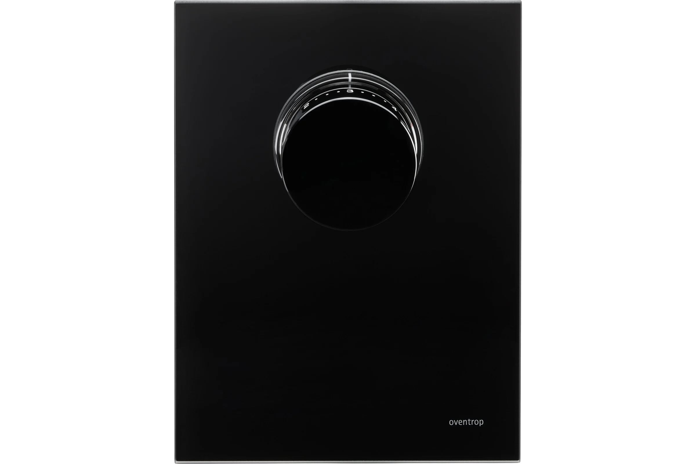 Набор терморегулятора Unibox T-RTL, 7-28С, 10-40C, крышка черное стекло OVENTROP 1022771