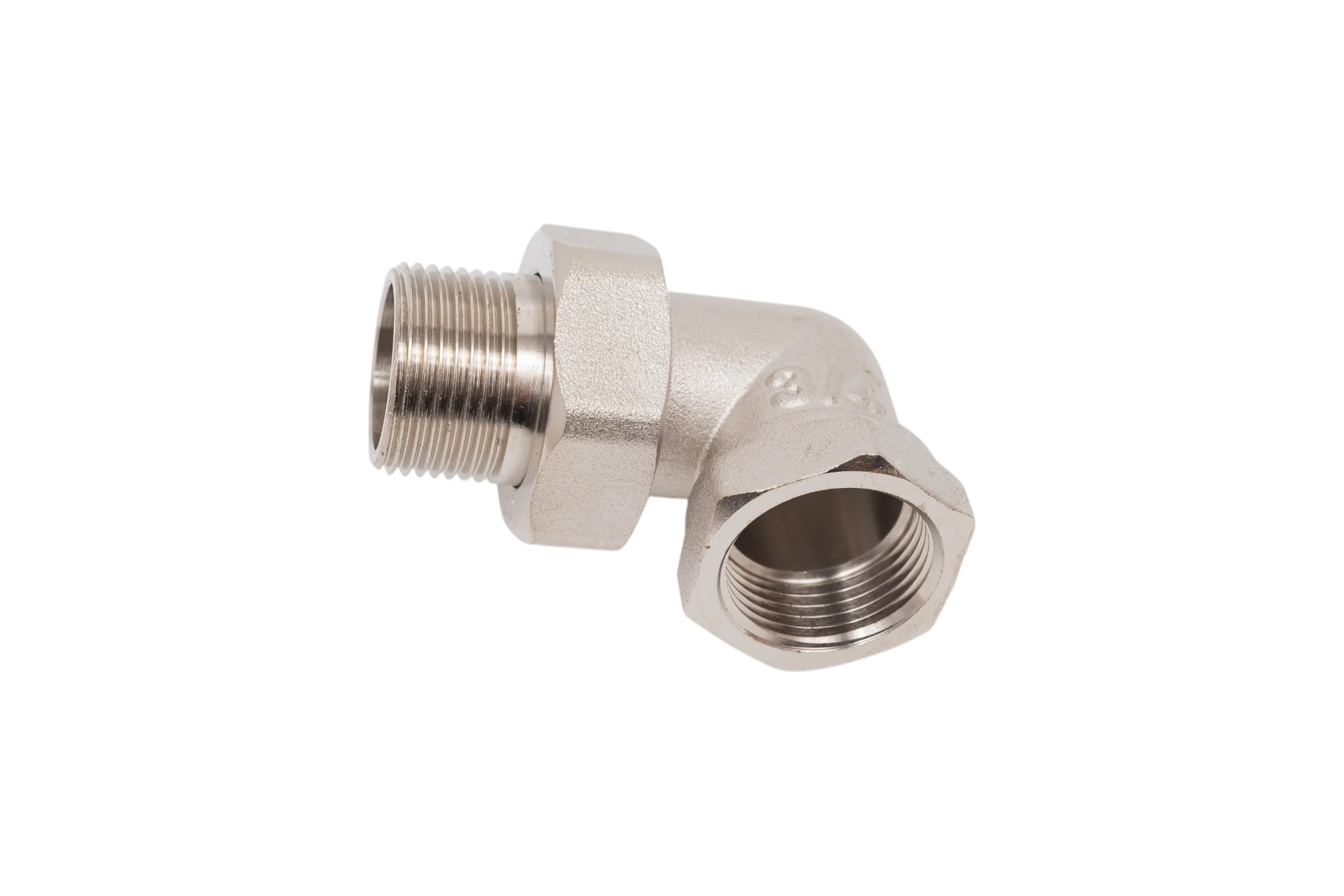 Сгон (американка) DOUBLE-LIN латунный никелированный угловой н/в 3/4" LL6049 (3/4")