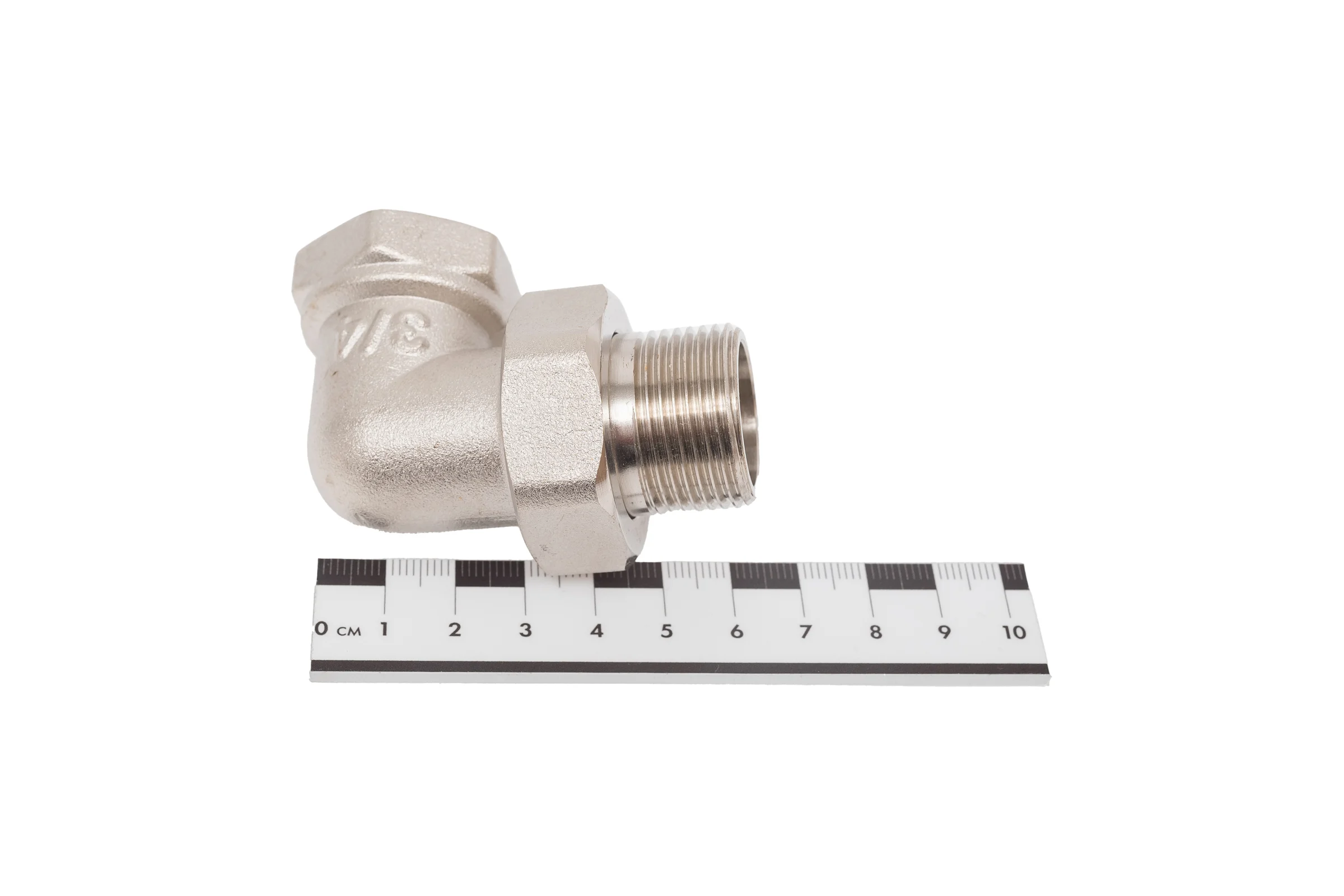 Сгон (американка) DOUBLE-LIN латунный никелированный угловой н/в 3/4" LL6049 (3/4")