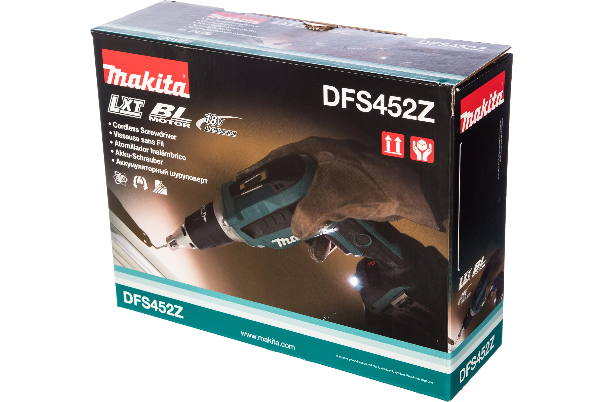 Аккумуляторный шуруповерт Makita LXT DFS452Z