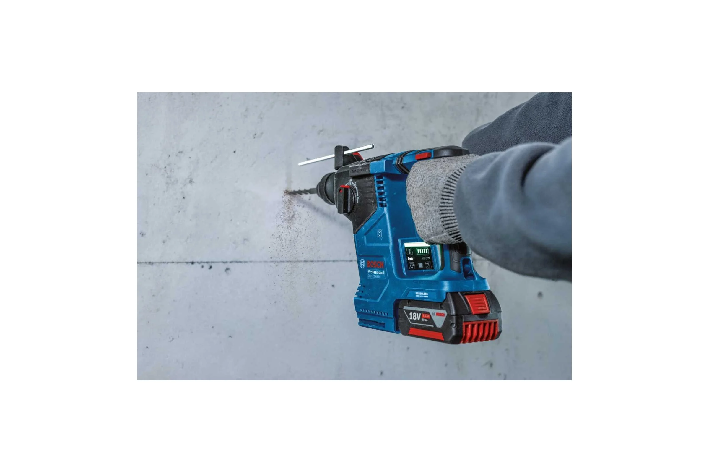 Аккумуляторный перфоратор Bosch GBH 187-LI 1 Акб 0611923022