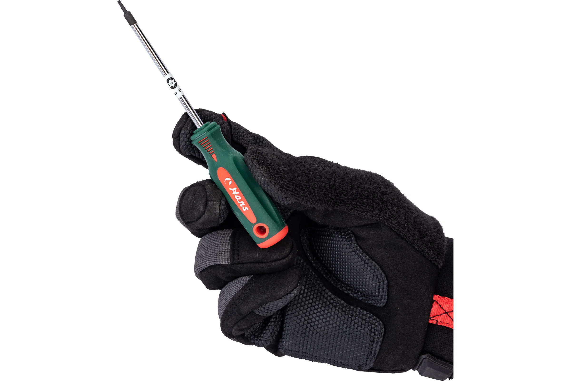 Отвертка Torx с отверстием TH6х75мм Hans 0450TH06
