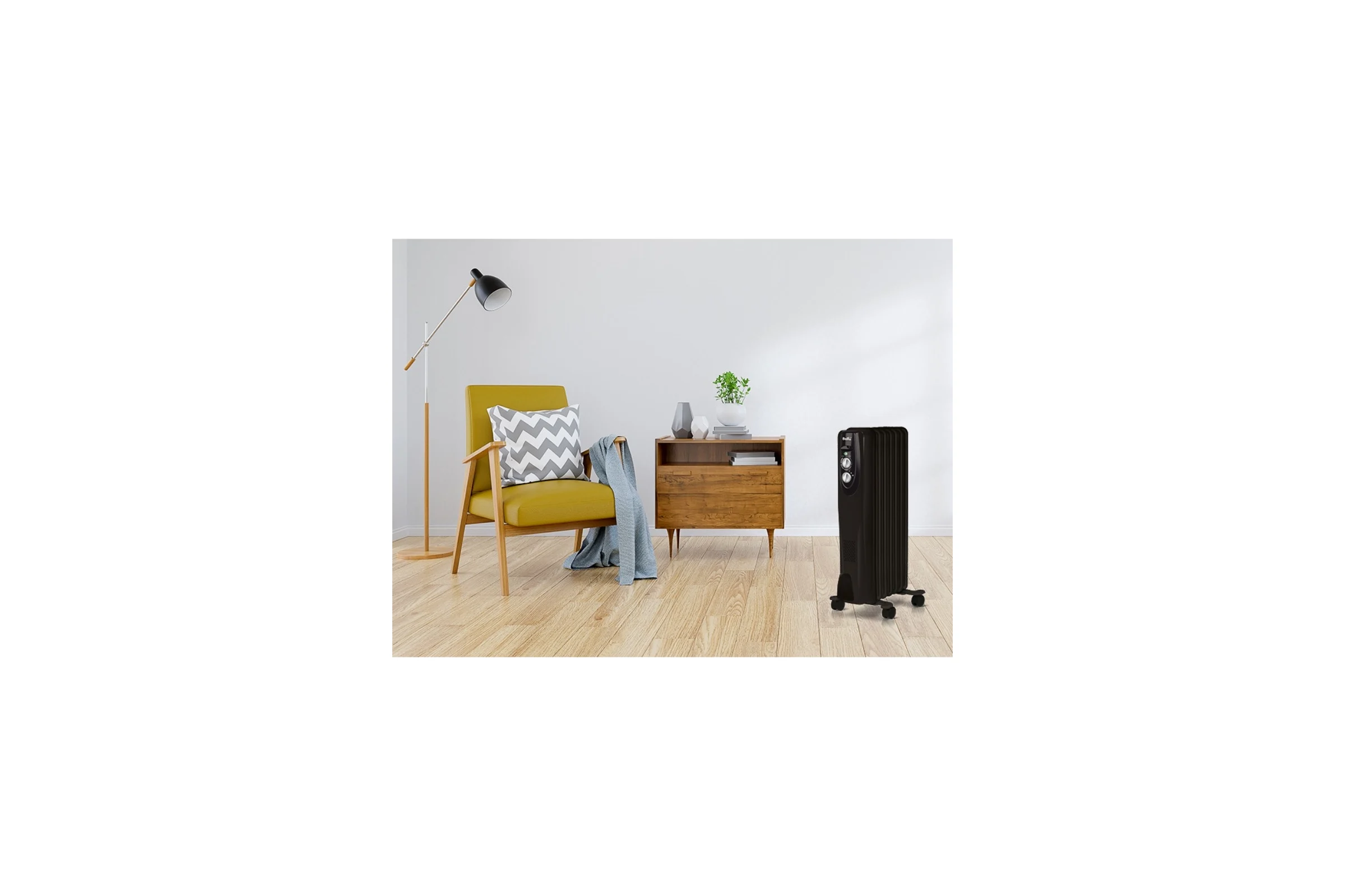 Масляный радиатор Ballu BOH/CL-07BRN 1500 7 секций НС-1050895