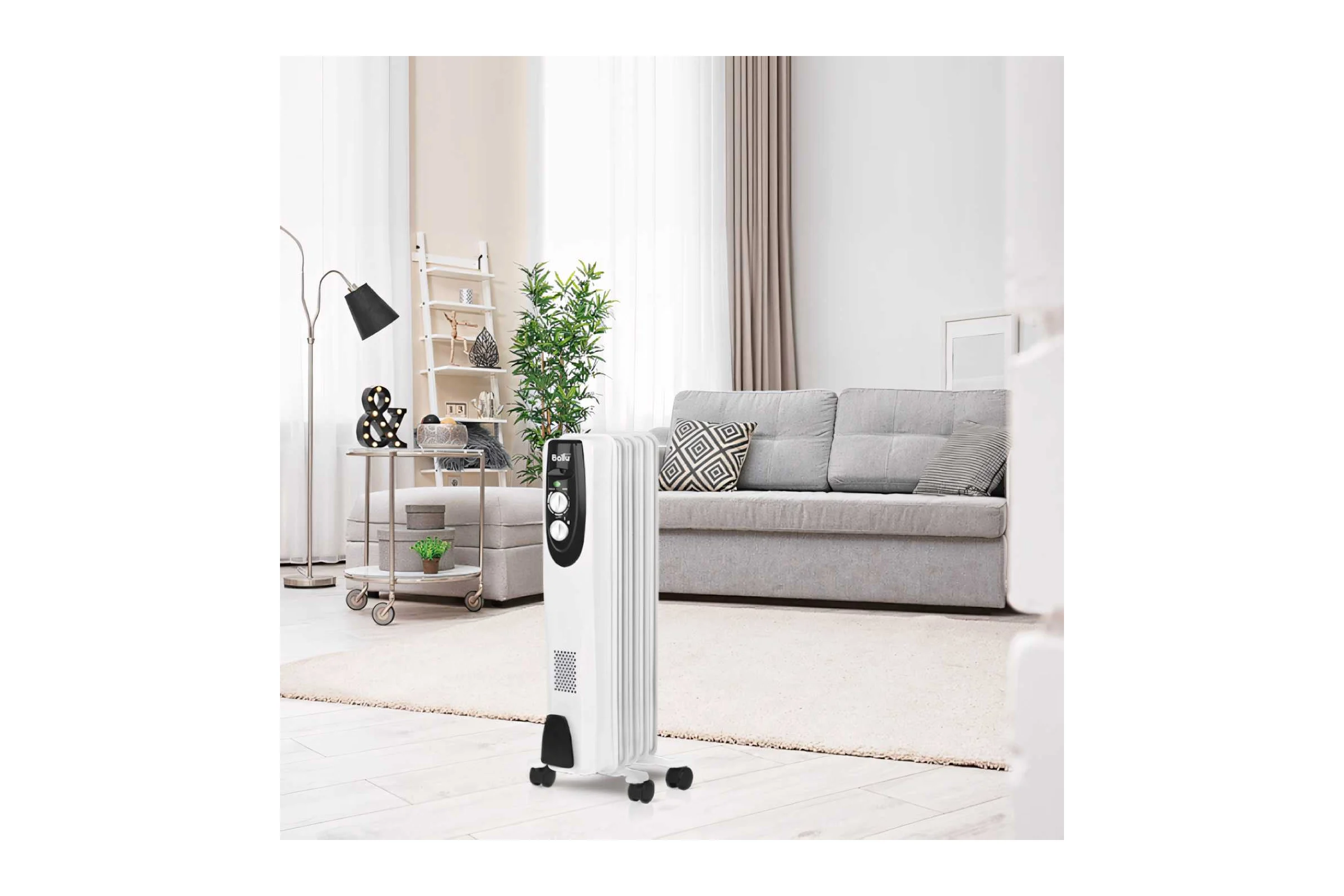 Масляный радиатор Ballu BOH/CL-05WRN 1000 5 секций НС-1050886
