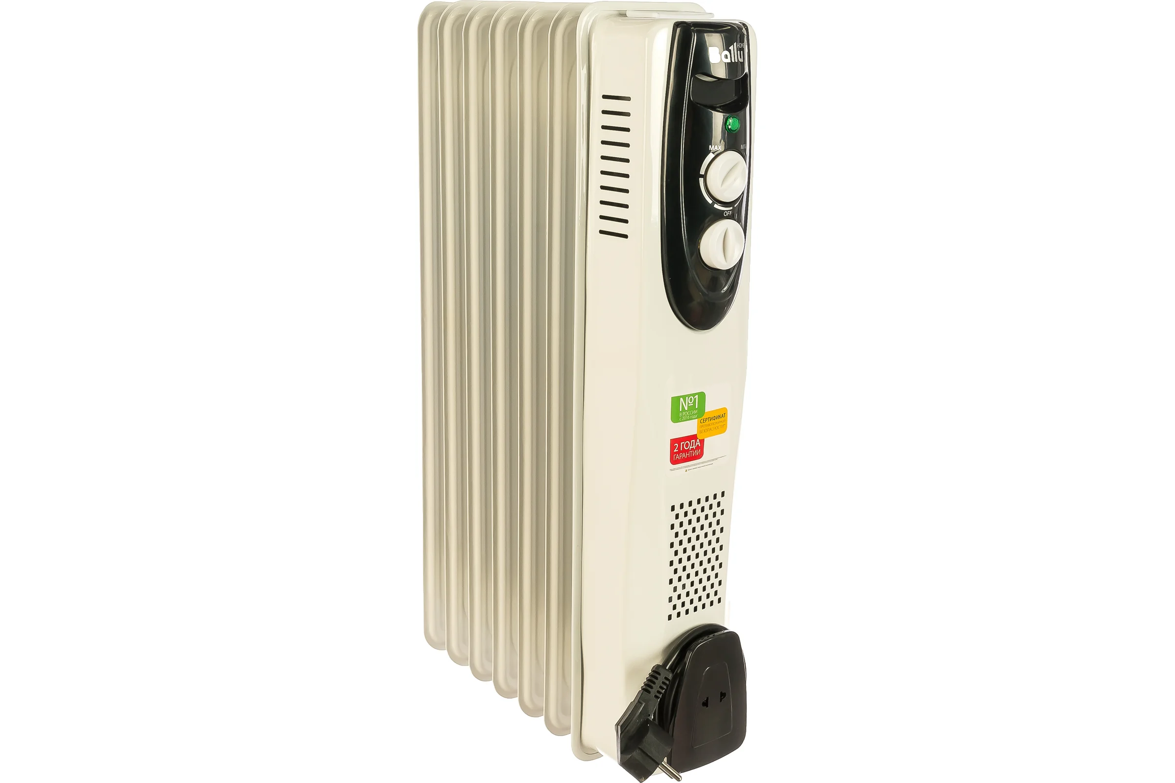 Масляный радиатор Ballu BOH/CL-07WRN 1500 7 секций НС-1050876