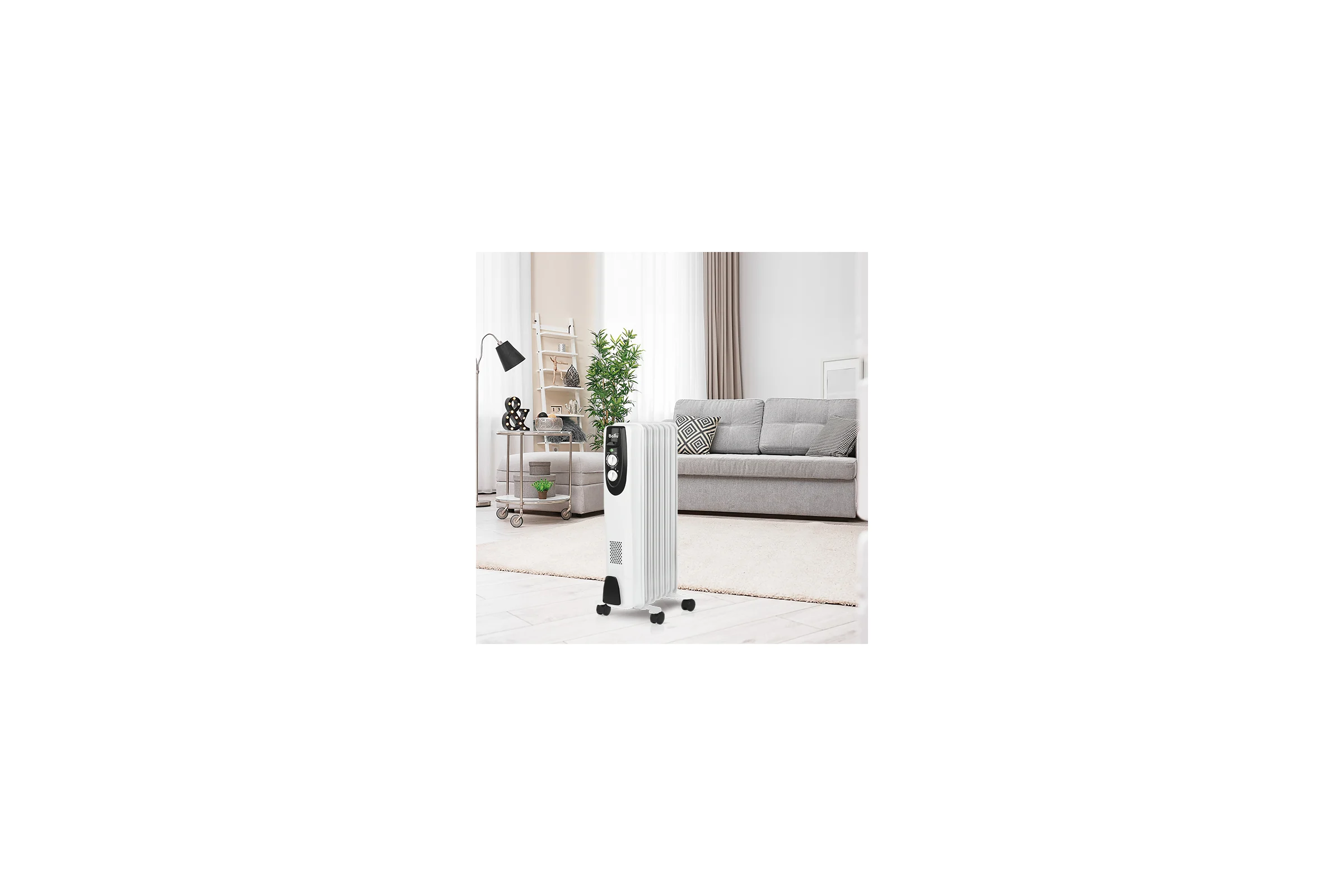 Масляный радиатор Ballu BOH/CL-07WRN 1500 7 секций НС-1050876