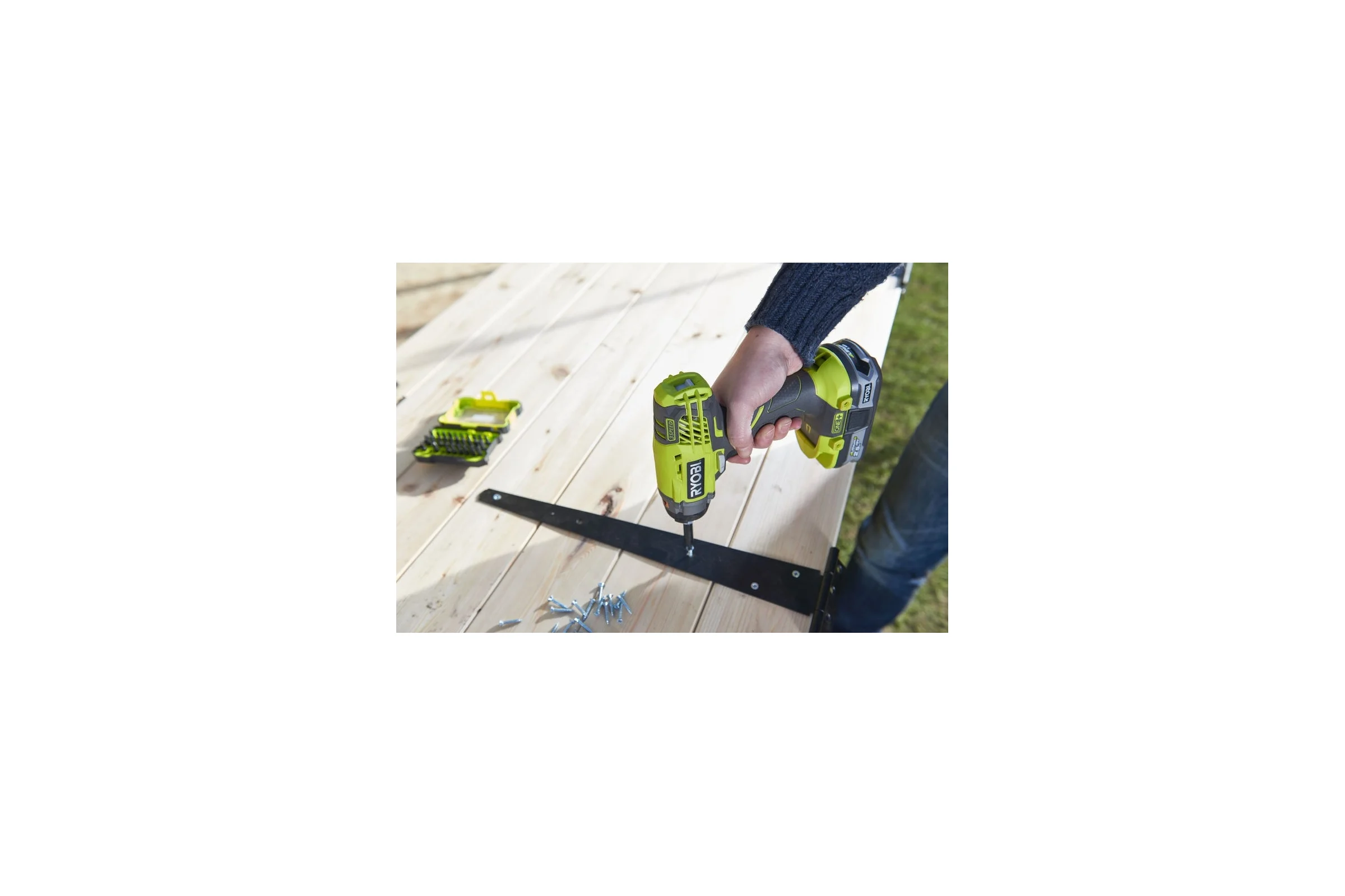 Импульсный винтовёрт Ryobi ONE+ R18iD3-0  без аккумулятора в комплекте 5133002613