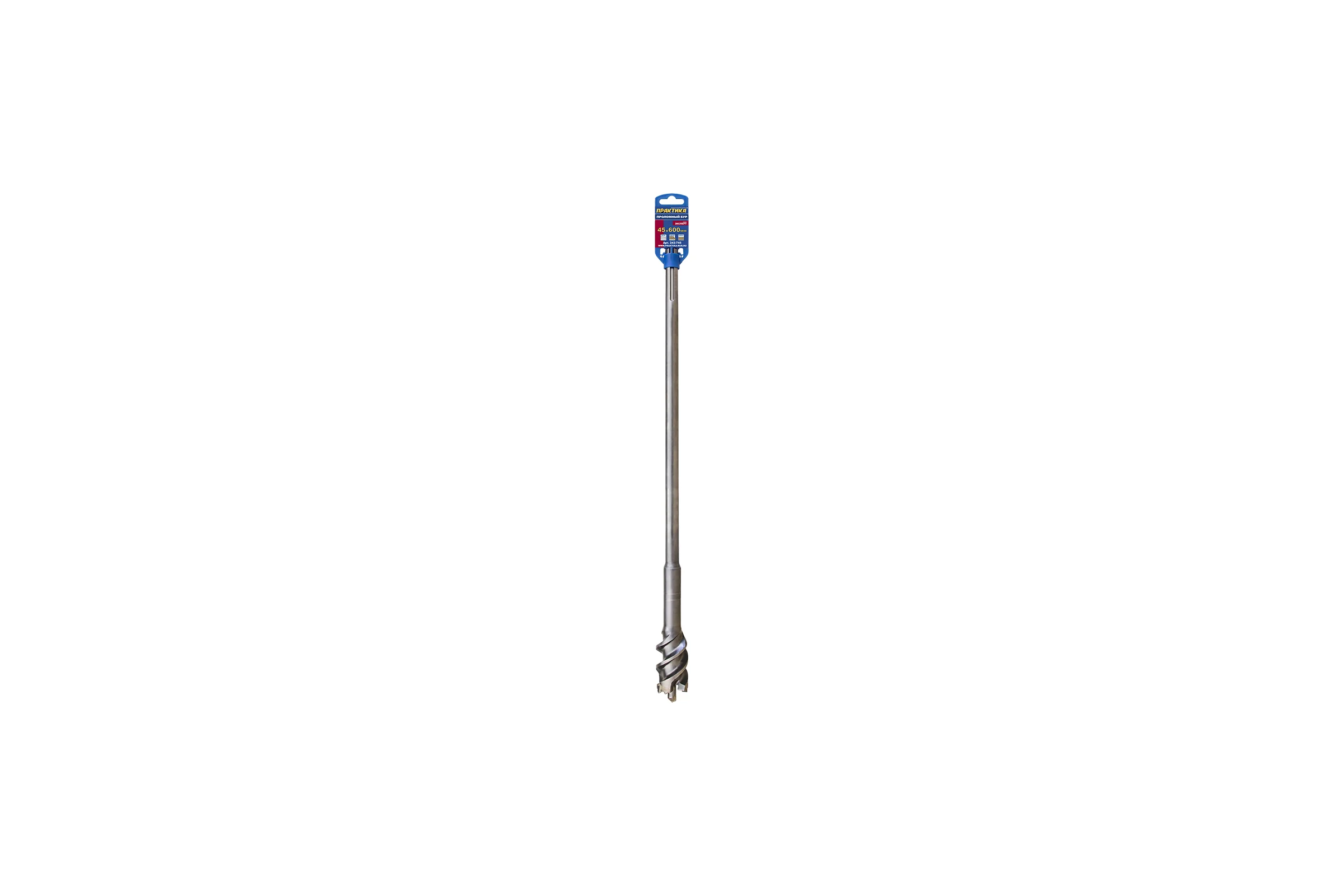 Бур проломный SDS-MAX (80х600 мм) ПРАКТИКА 243-806
