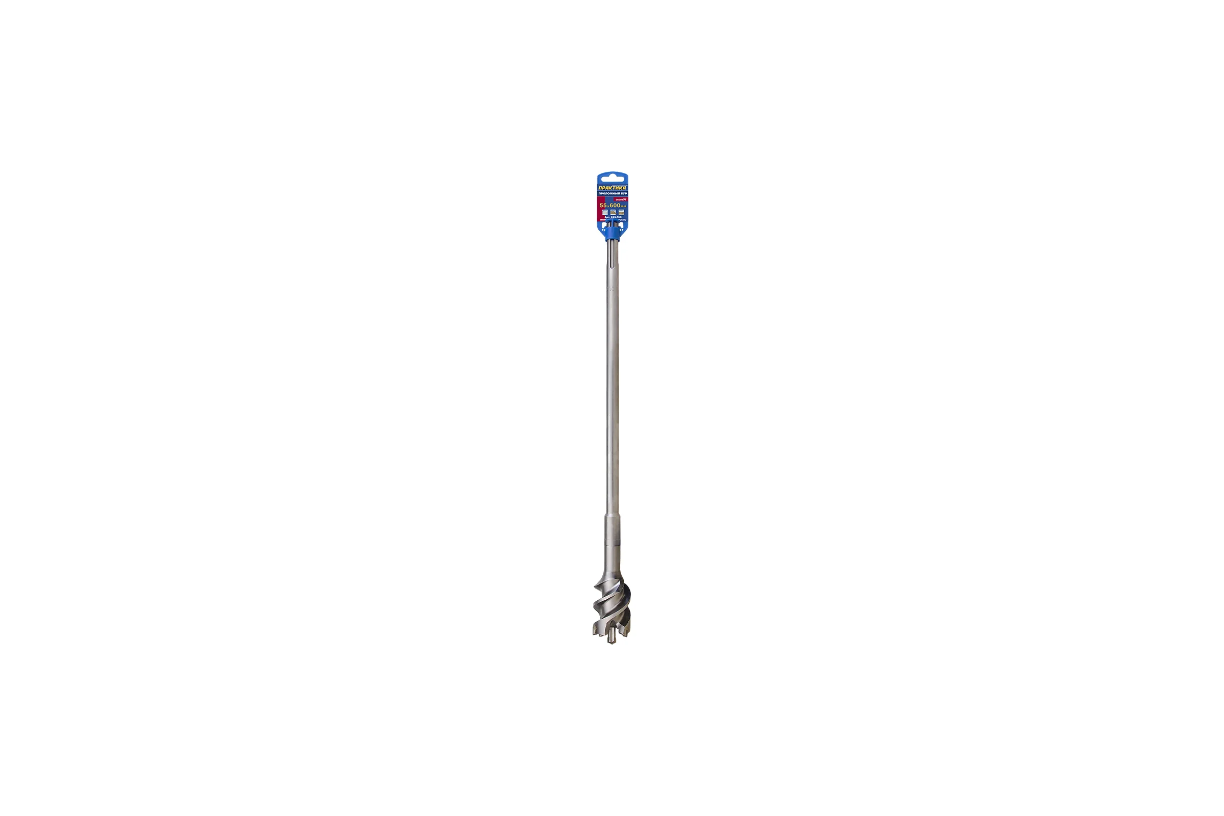 Бур проломный SDS-MAX (55х600 мм) ПРАКТИКА 243-769