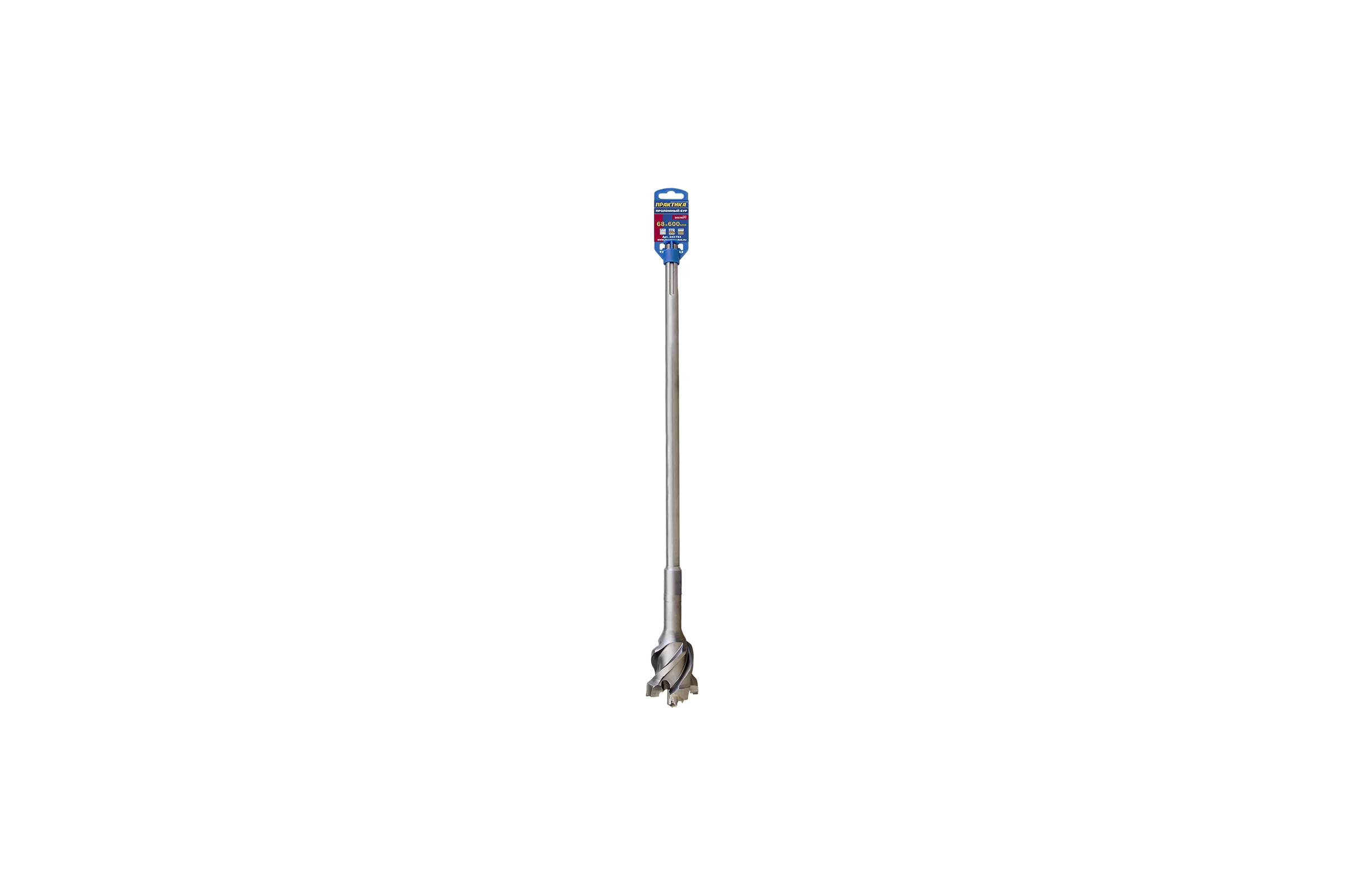 Бур проломный SDS-MAX (68х600 мм) ПРАКТИКА 243-783