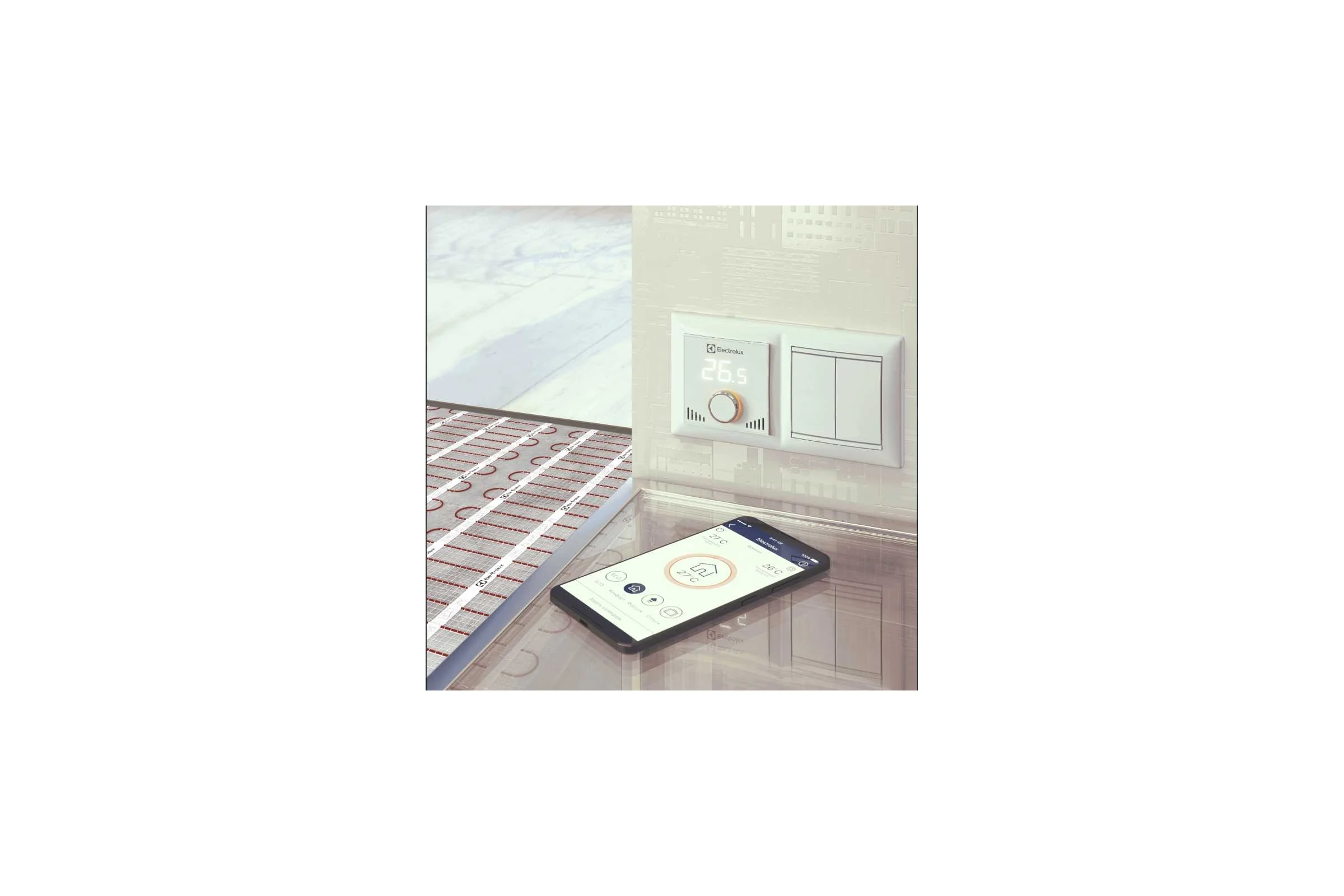Терморегулятор ELECTROLUX ETS-16W НС-1432045