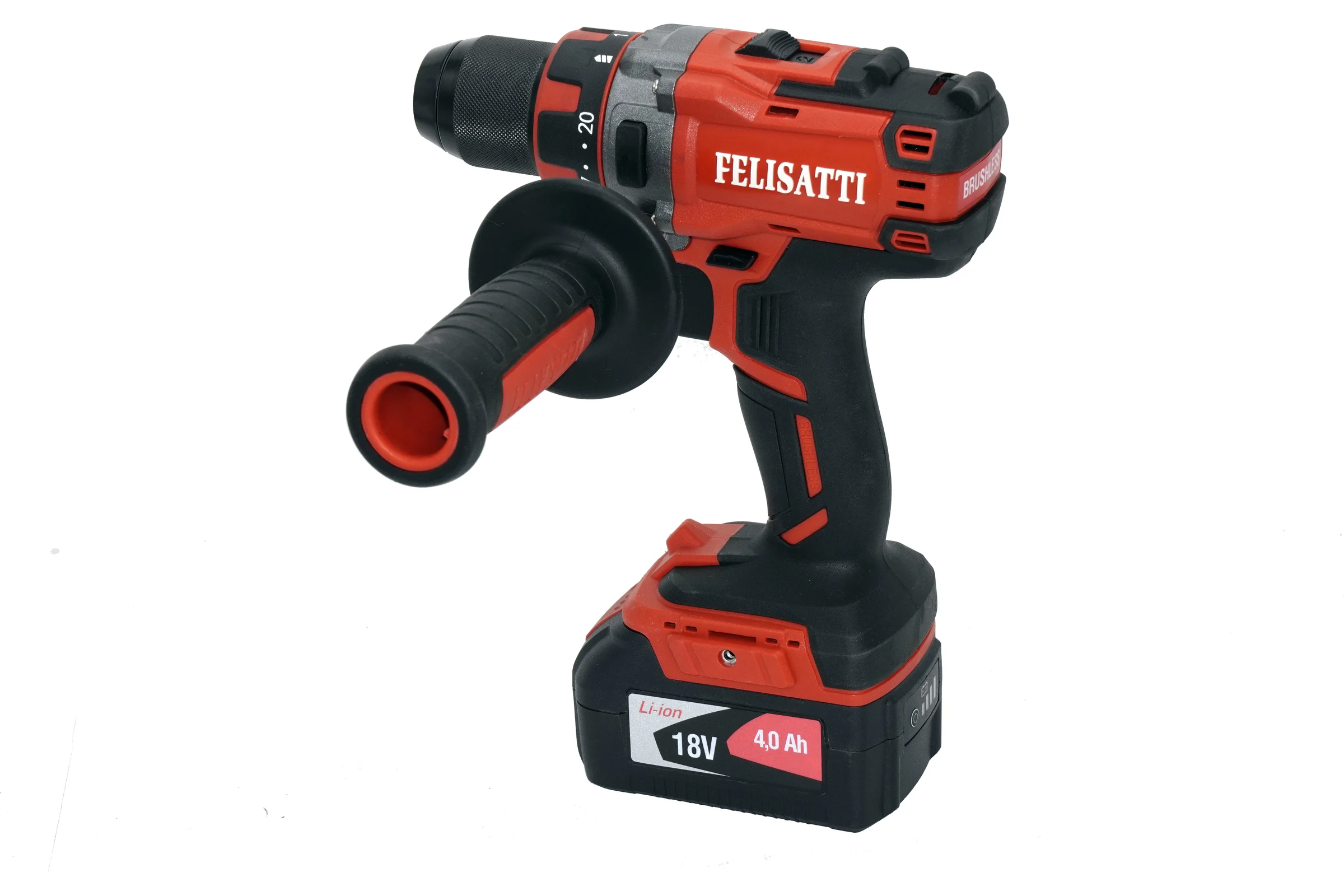 Аккумуляторная дрель FELISATTI ДА-13/18ВК Li-Ion в кейсе, без аккум. и ЗУ 151.5.0.10