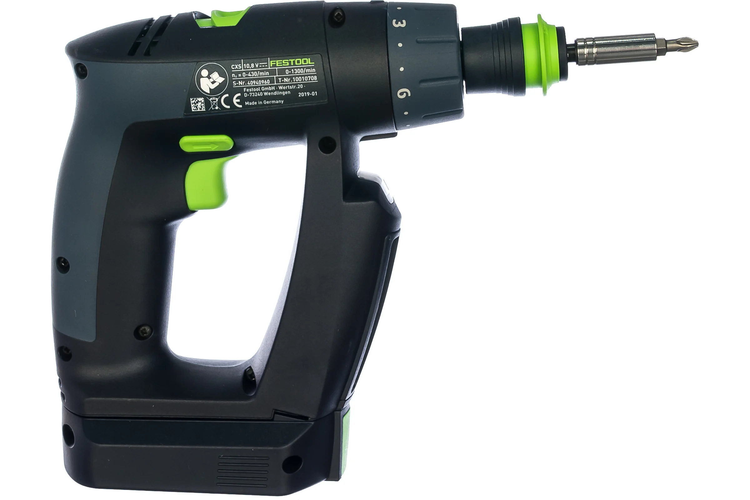 Аккумуляторная дрель-шуруповерт Festool CXS LI 2,6 Plus 564531