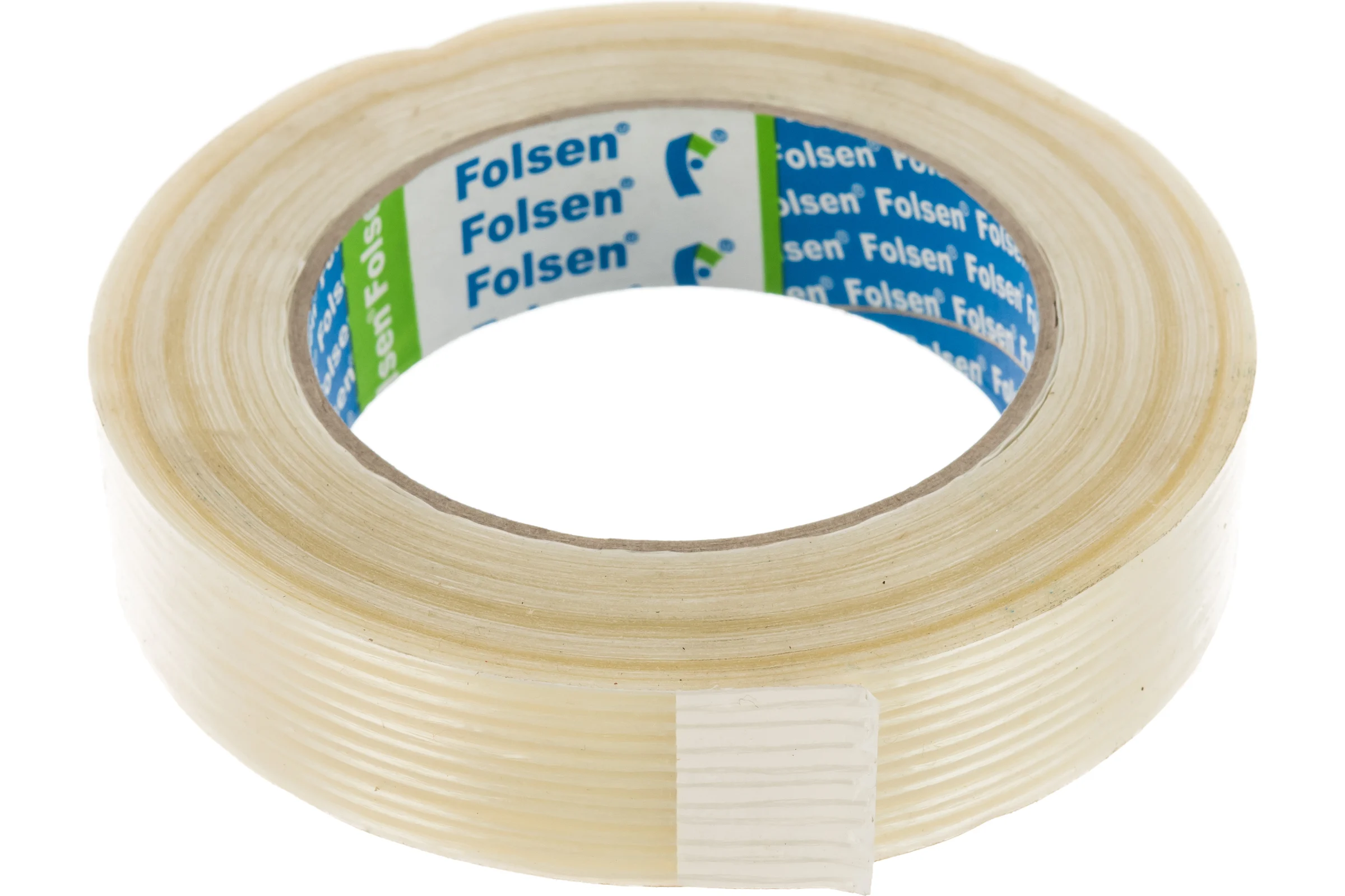 Филамент лента Folsen 25ммх50м 120мкм продольное армирование 475025