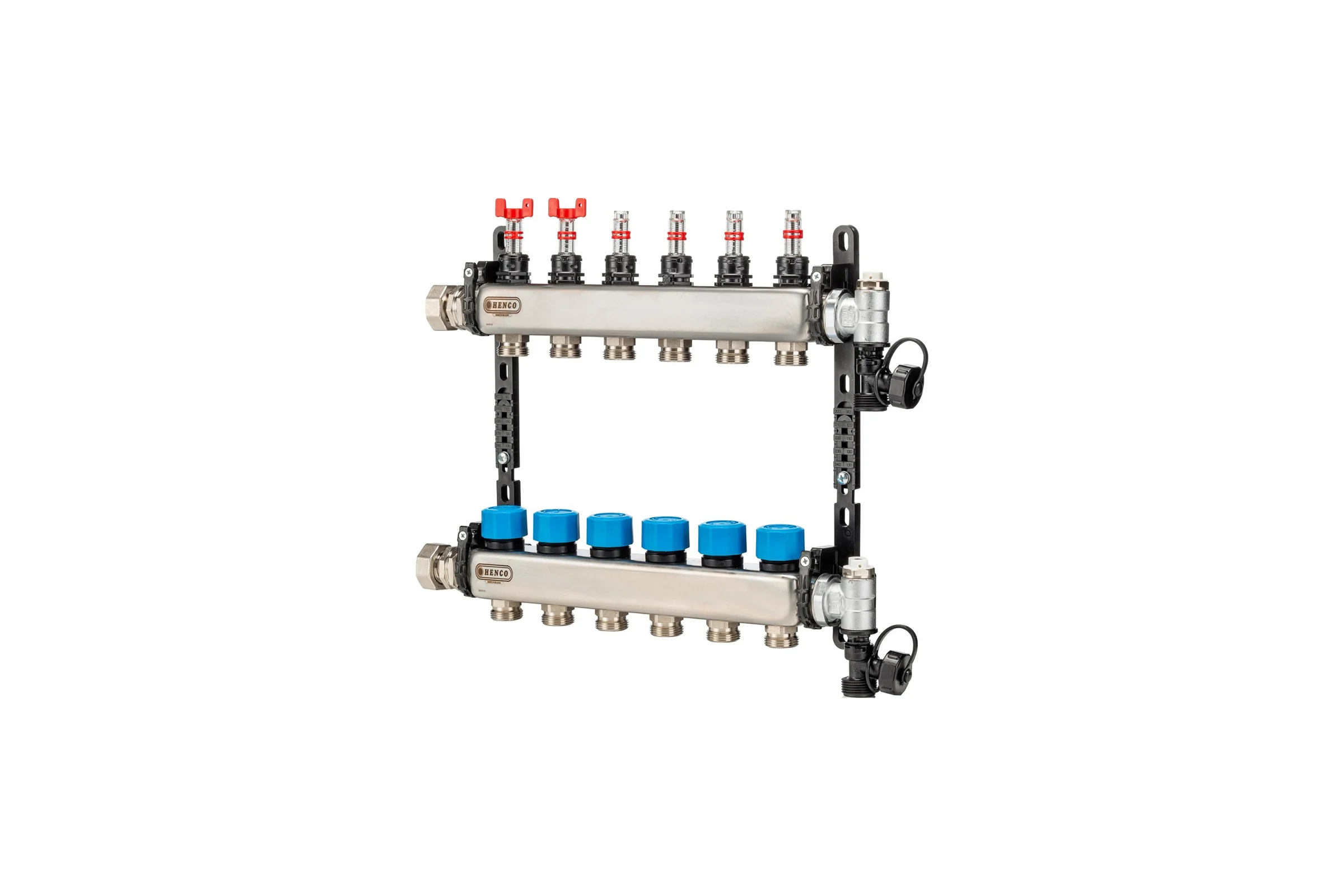 Коллектор Henco из нержавеющей стали 1" - 6x3/4" UFH-0605MDSS06