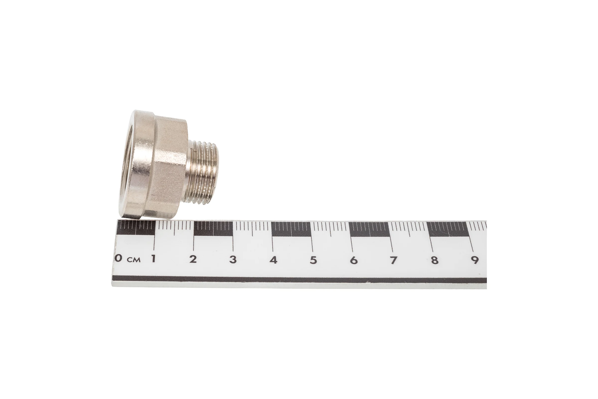 Переходник под ключ STOUT Sft-0073-001238 вн никелированный 1/2"x3/8" RG0091E4GDC8L2