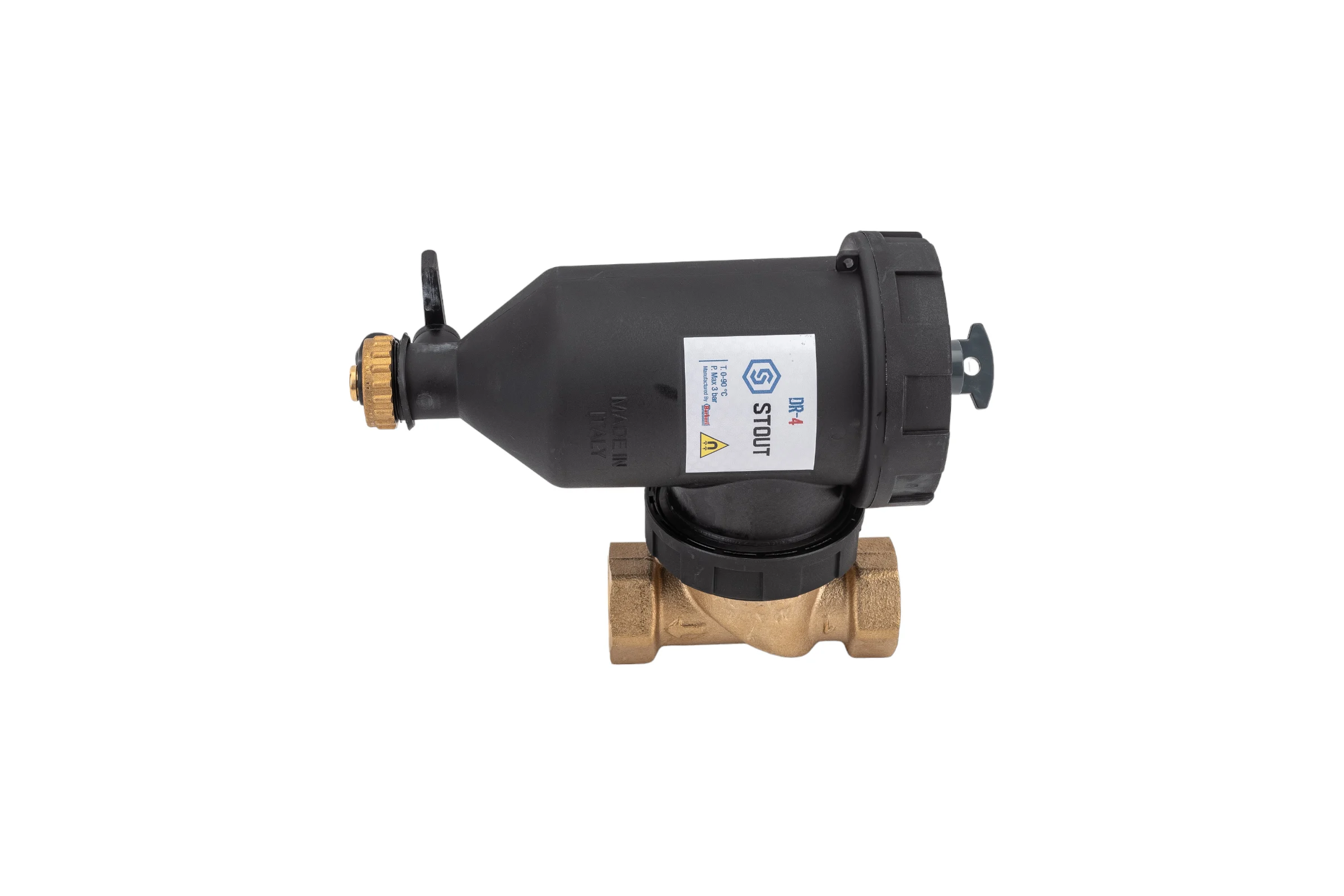 Шламоотделитель с магнитом и циклонным фильтром STOUT Sfw-0073-000025 1" вн RG0091HNTRM2AT