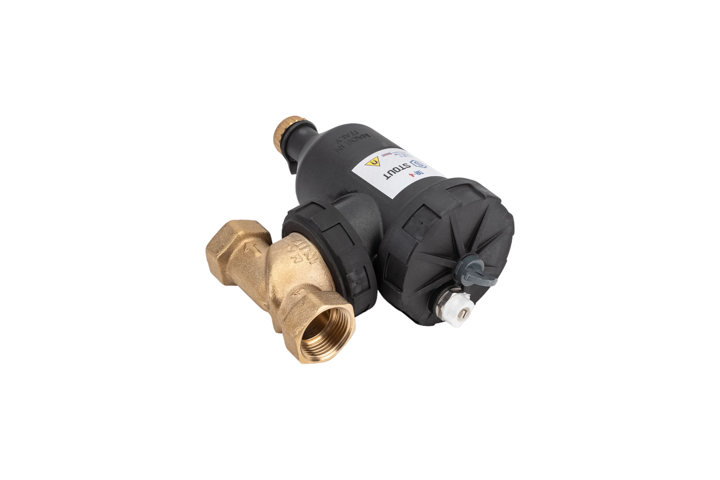 Шламоотделитель с магнитом и циклонным фильтром STOUT Sfw-0073-000025 1" вн RG0091HNTRM2AT