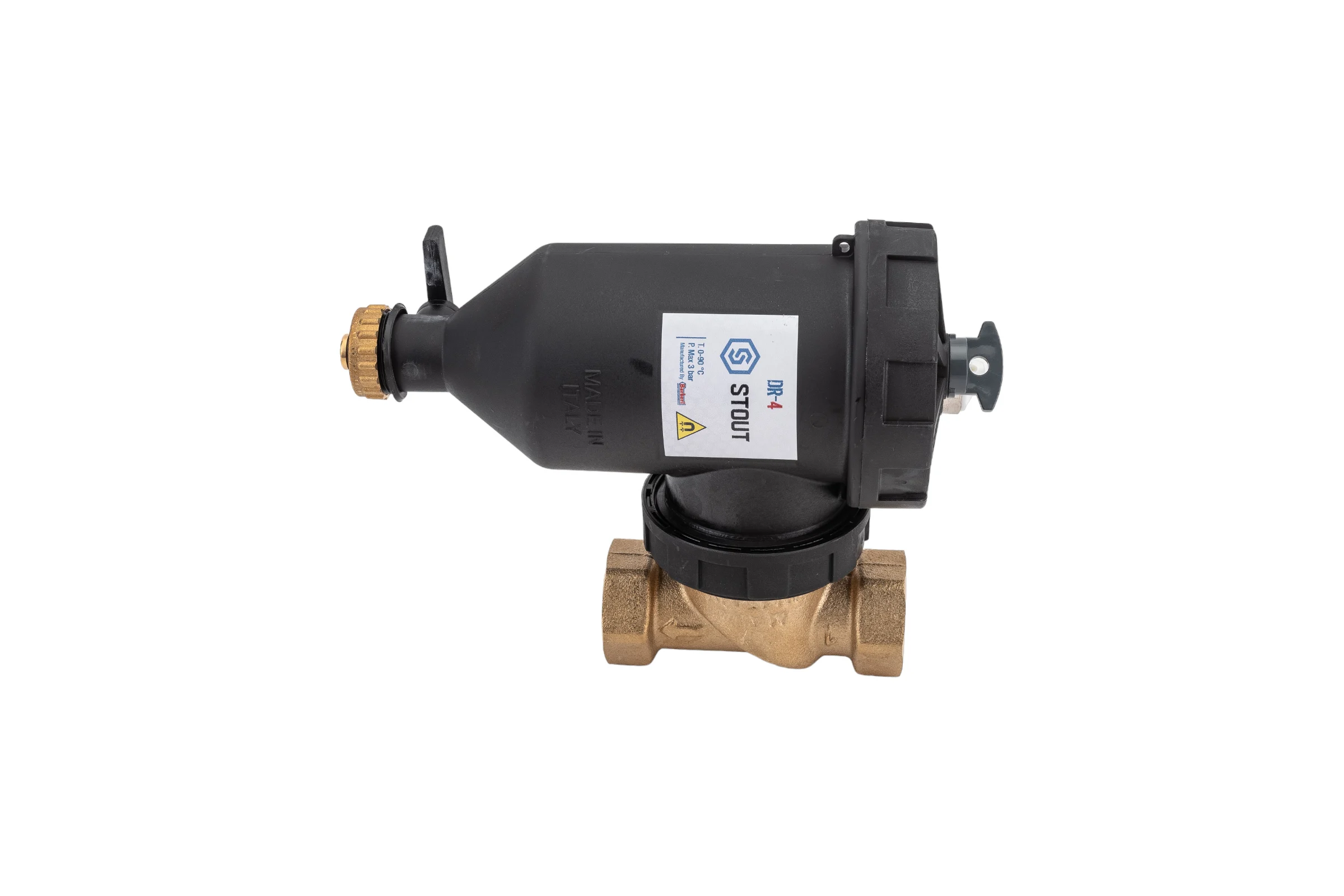 Шламоотделитель с магнитом и циклонным фильтром STOUT Sfw-0073-000025 1" вн RG0091HNTRM2AT