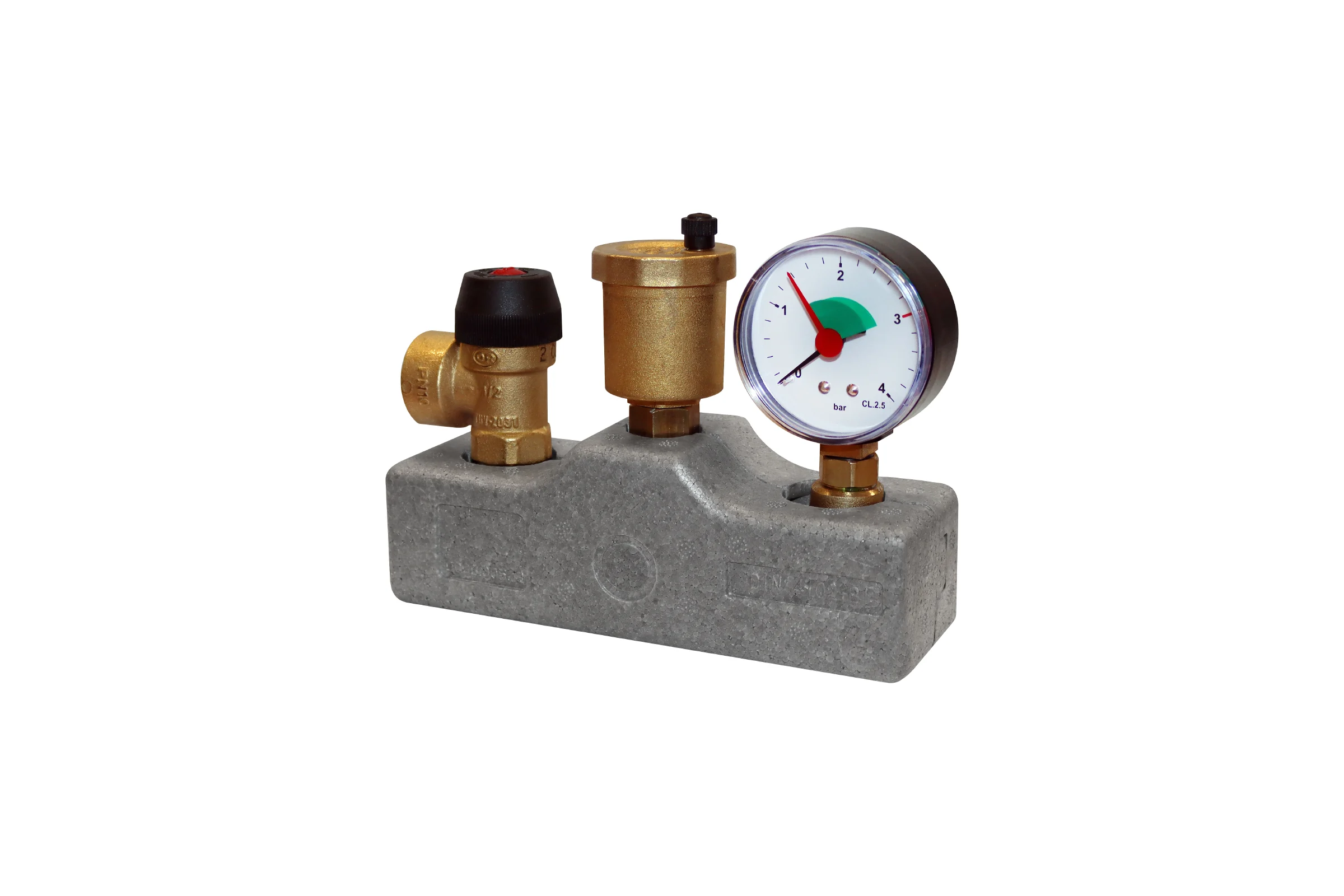 Группа безопасности котла STOUT Svs-0040-055032 1" (до 50 квт) (в теплоизоляции) (503.528) RG00919SFUVU40