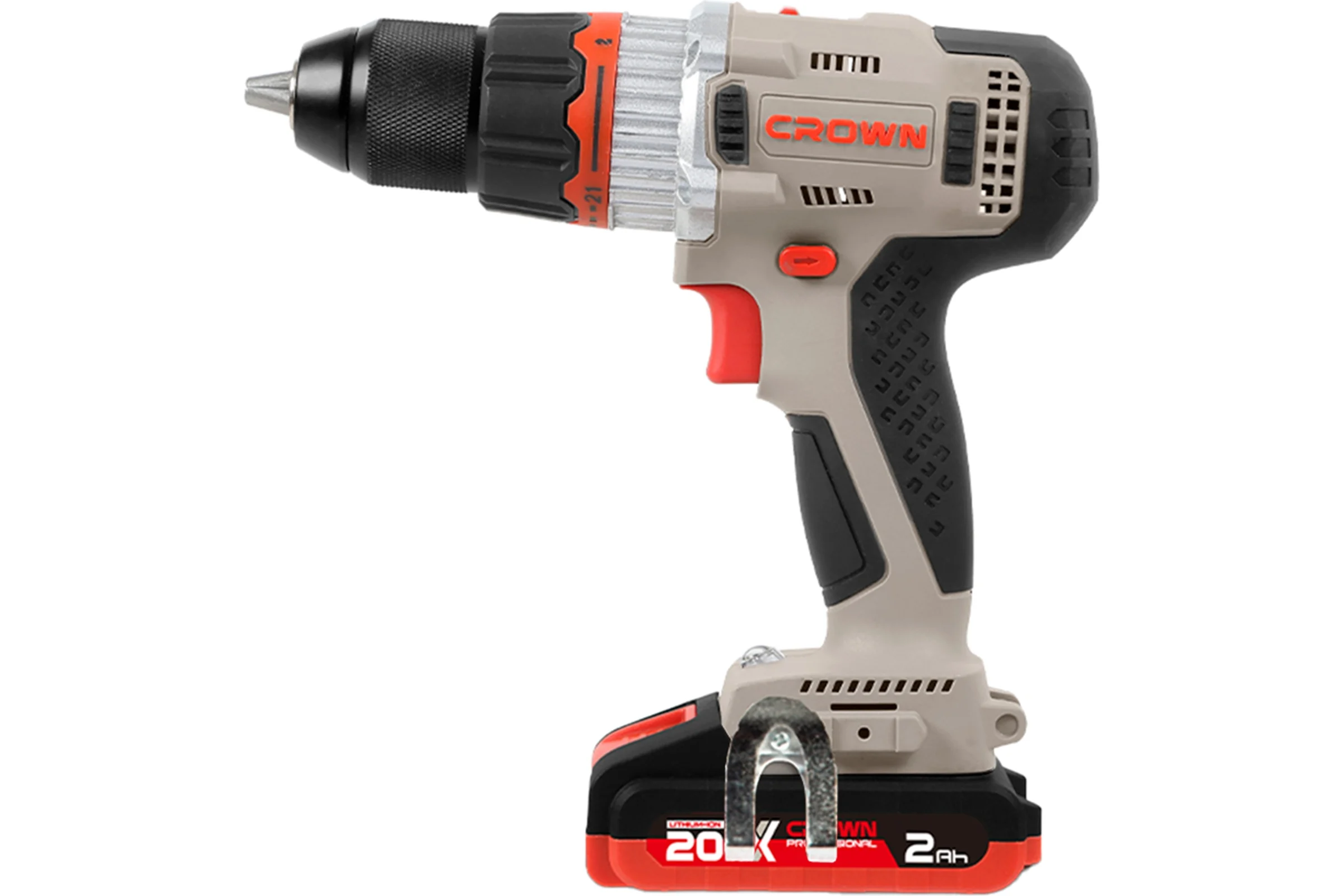 Аккумуляторный шуруповерт CROWN BL CT21090HMX-2 BMC