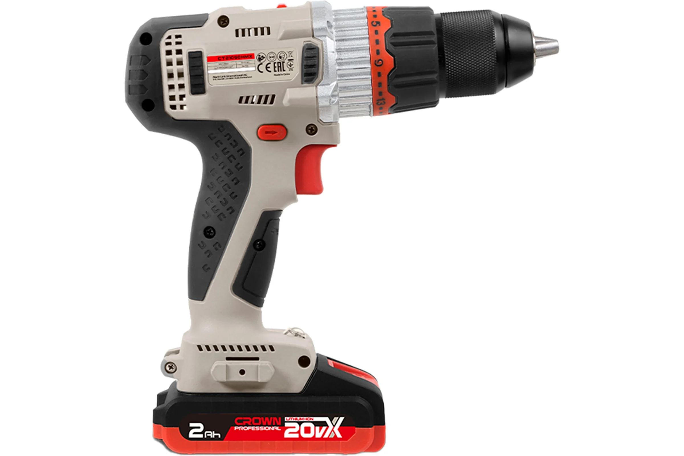 Аккумуляторный шуруповерт CROWN BL CT21090HMX-2 BMC