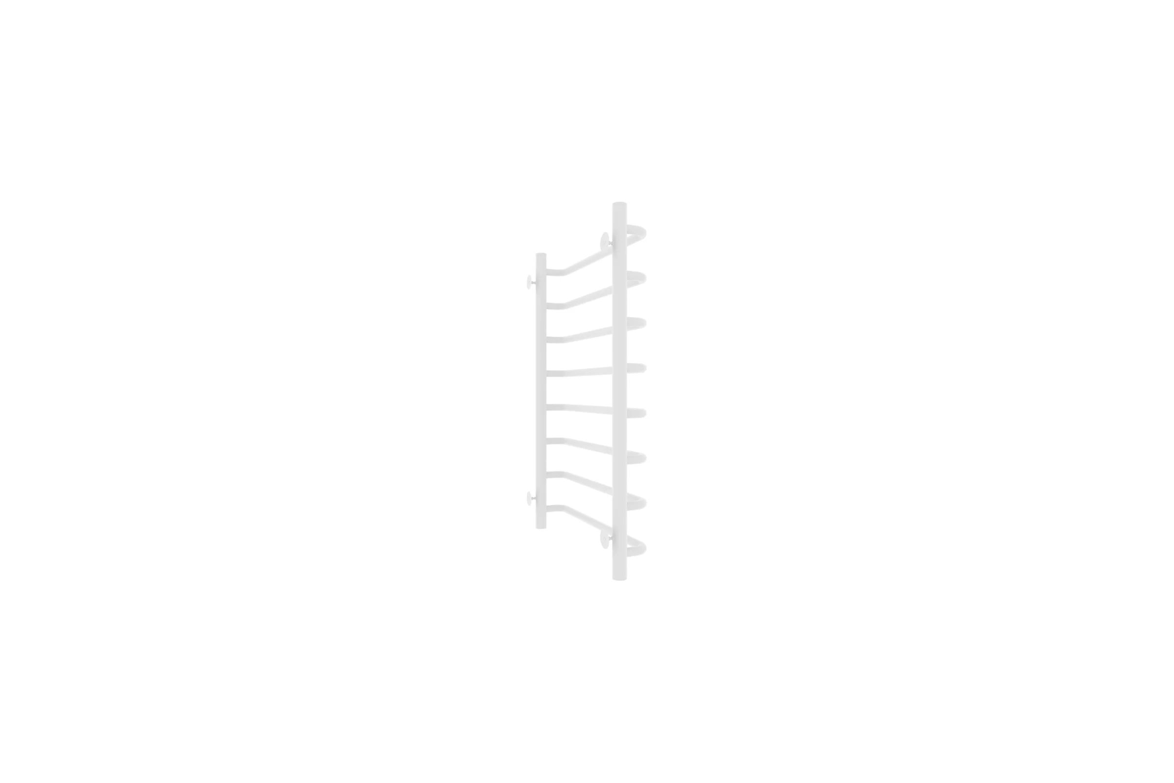 Полотенцесушитель Laris Стандарт п8 500/800 белый муар ru 73208015БМ