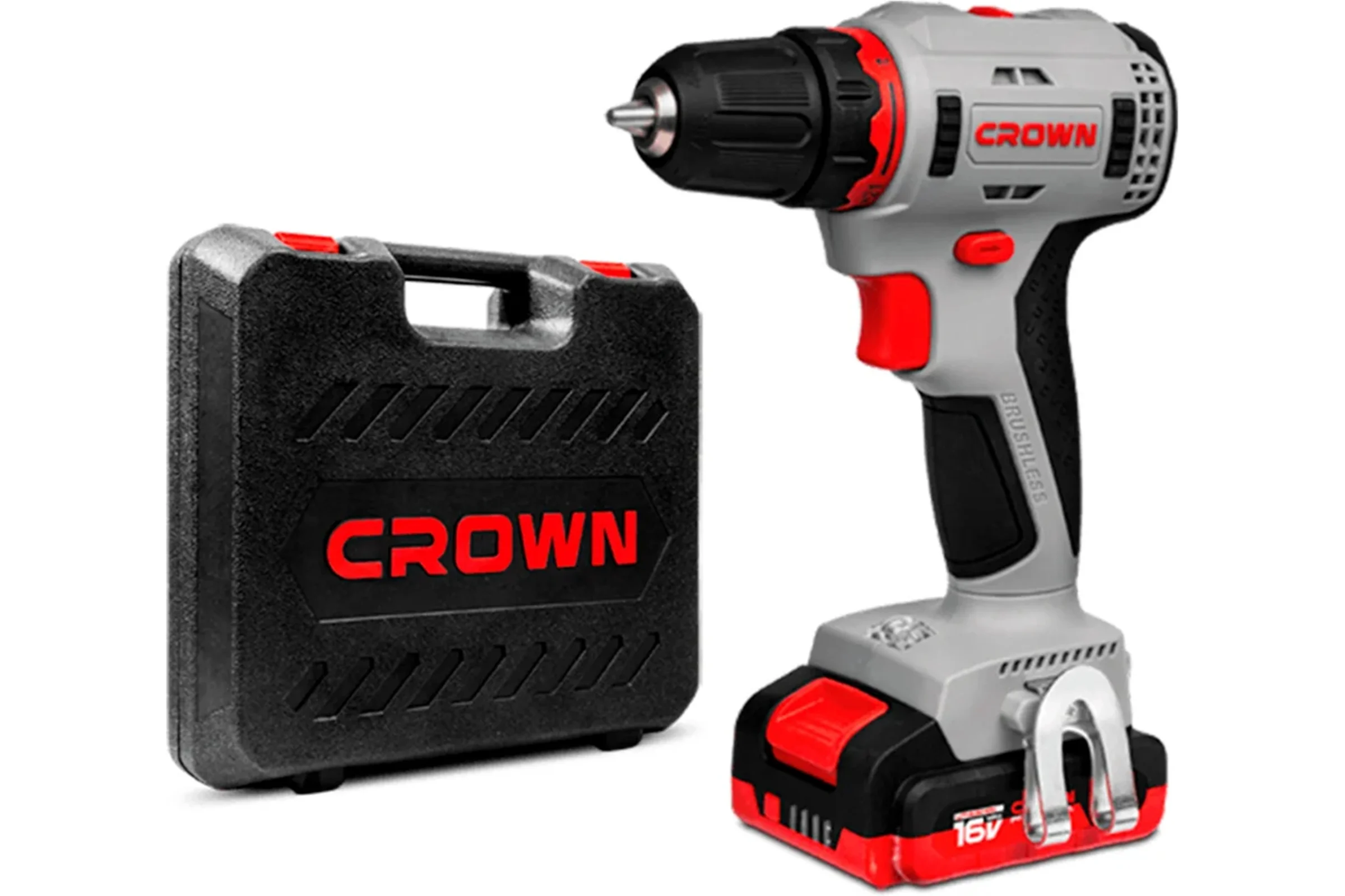 Аккумуляторный шуруповерт Crown bl CT21092H-2 BMC