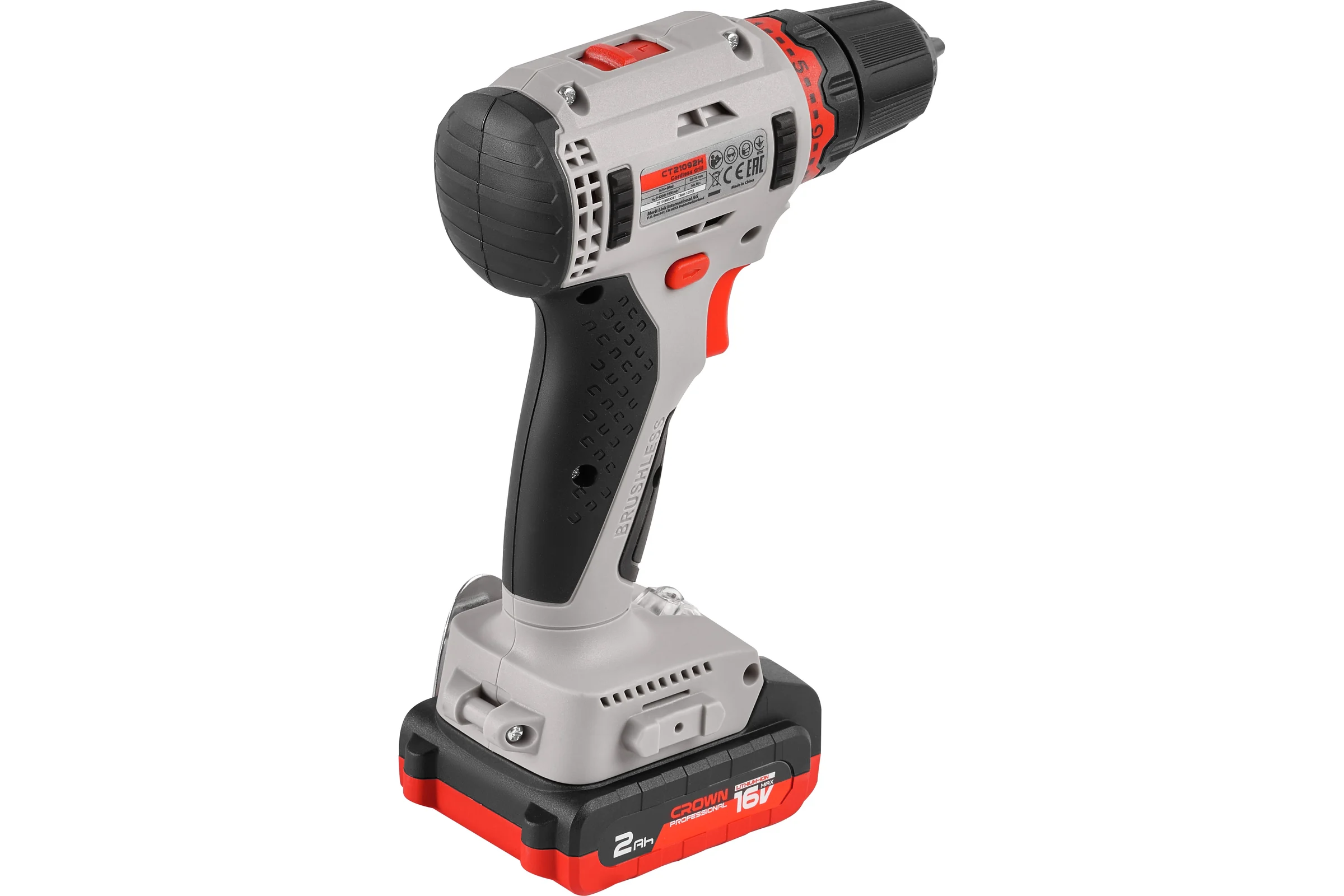 Аккумуляторный шуруповерт Crown bl CT21092H-2 BMC