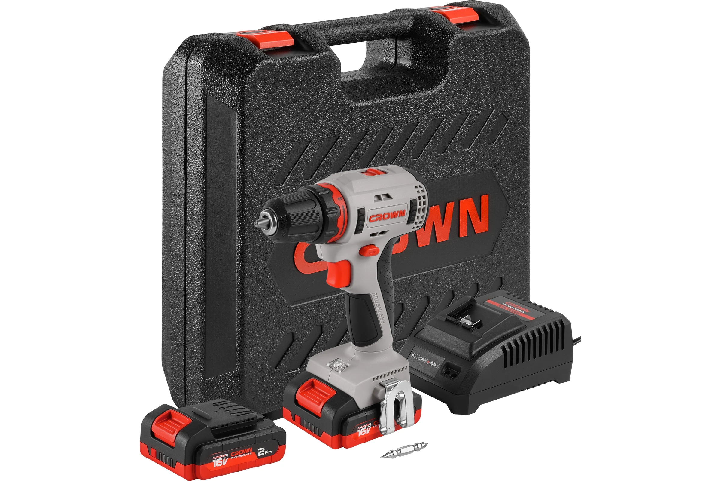 Аккумуляторный шуруповерт Crown bl CT21092H-2 BMC
