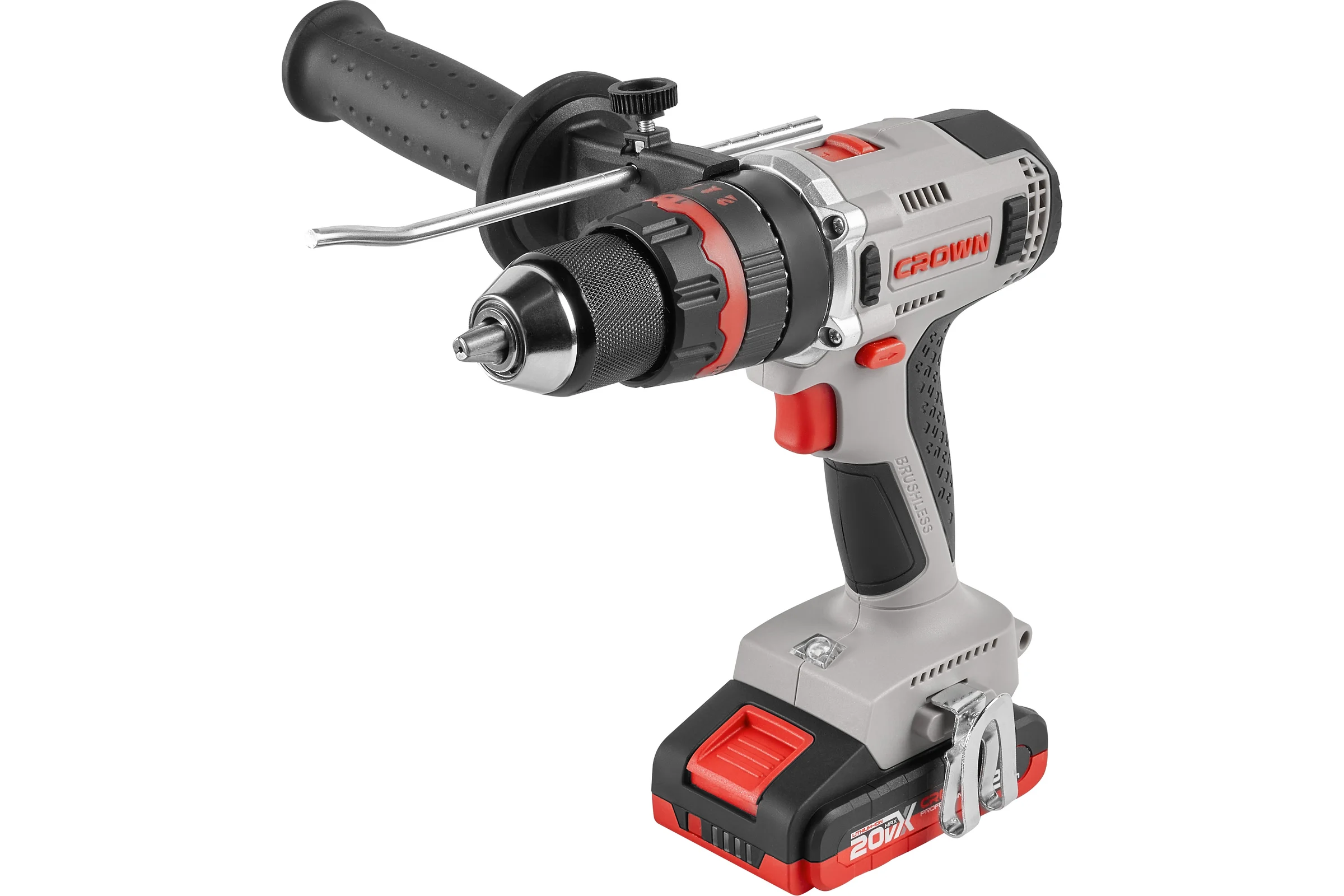 Аккумуляторный ударный шуруповерт Crown bl CT21093HMX-2 BMC
