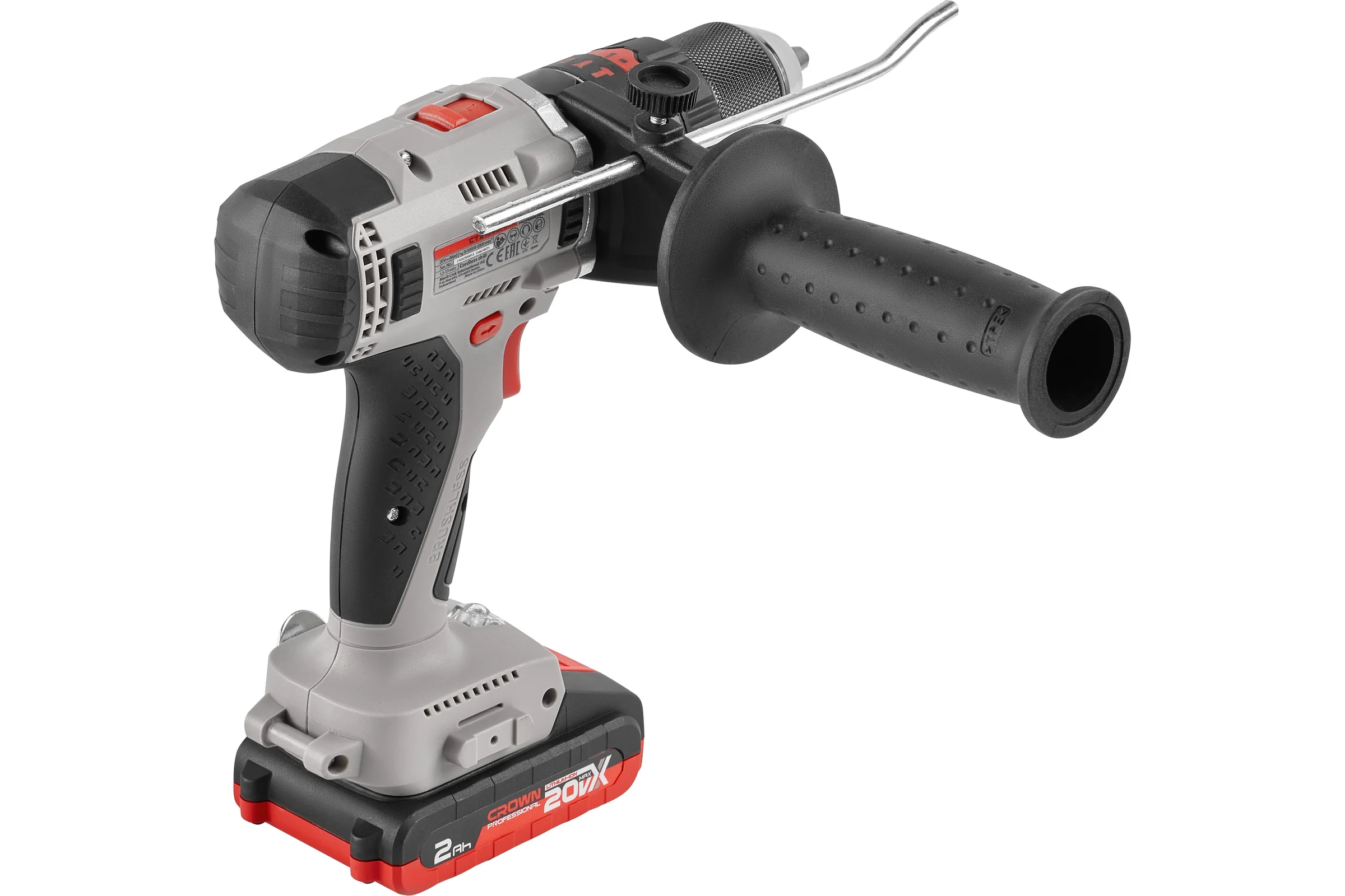 Аккумуляторный ударный шуруповерт Crown bl CT21093HMX-2 BMC