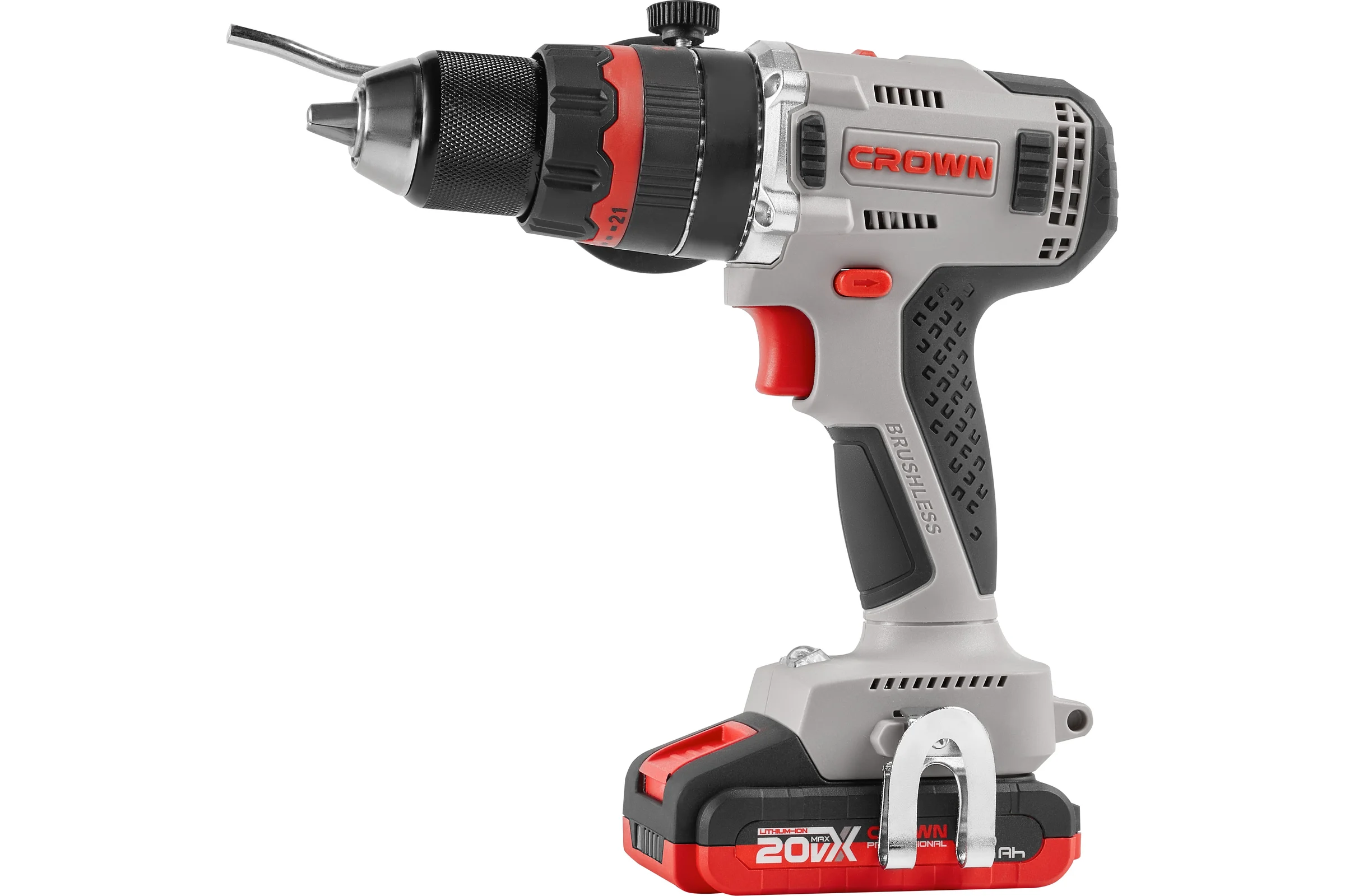 Аккумуляторный ударный шуруповерт Crown bl CT21093HMX-2 BMC