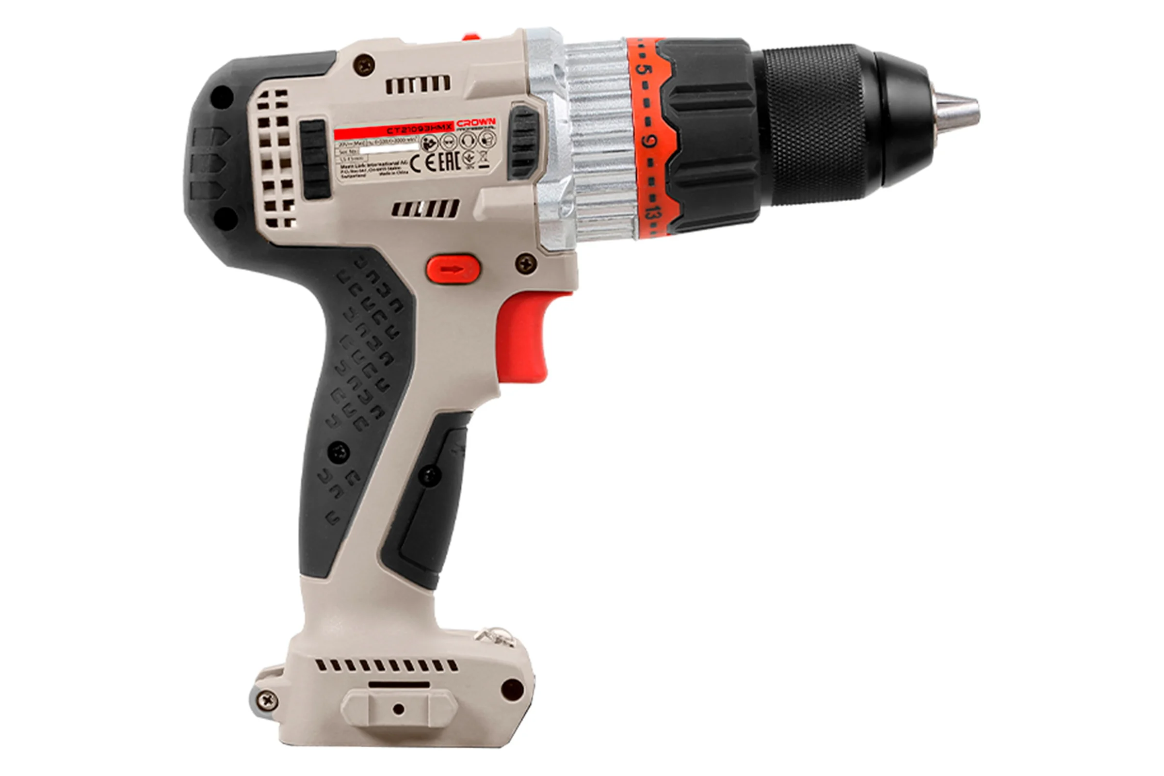 Аккумуляторный ударный шуруповерт Crown bl CT21093HMX