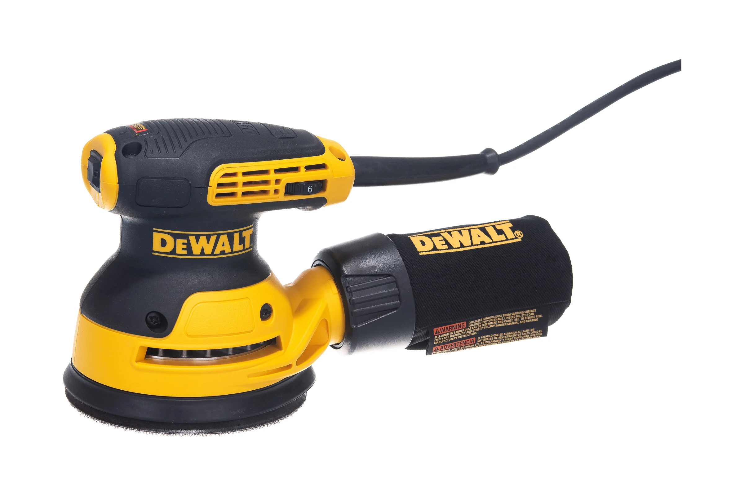 Эксцентриковая шлифмашина DEWALT DWE6423