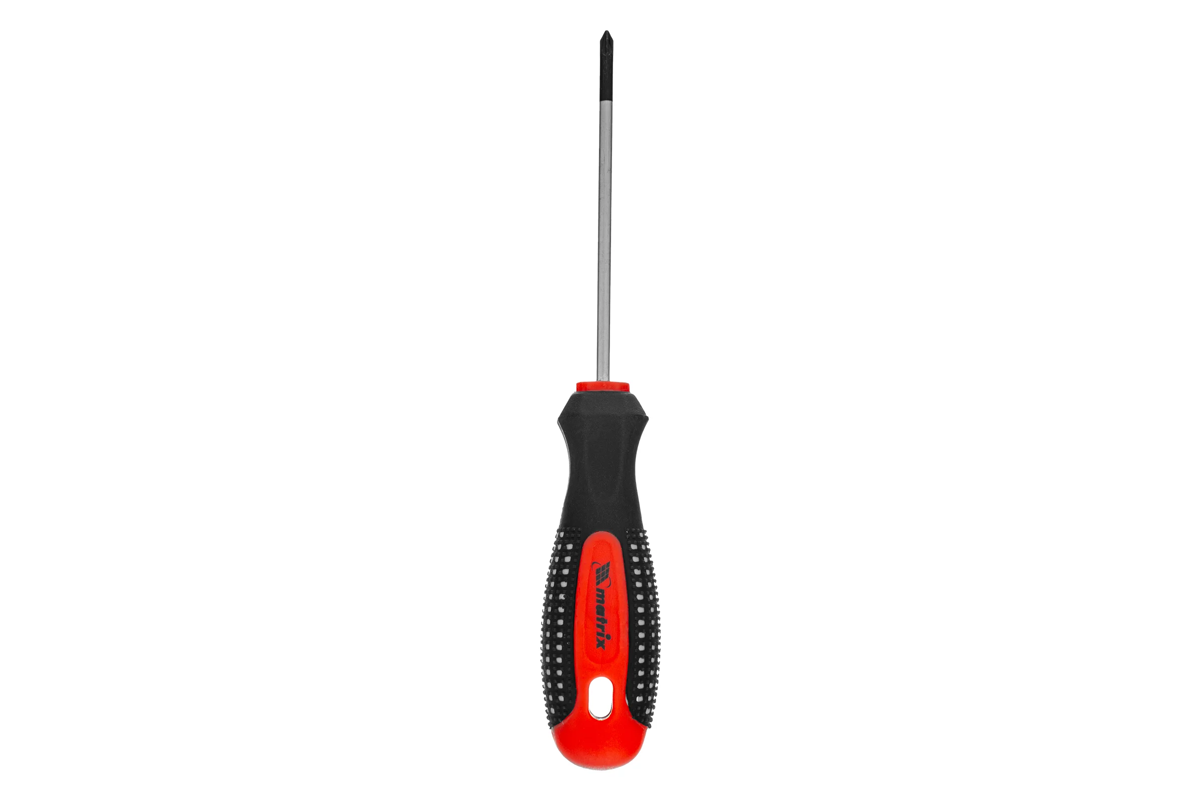 Отвертка MATRIX Fusion PZ0x75 мм, CrV, 3-х компонентная рукоятка anti slip 11400