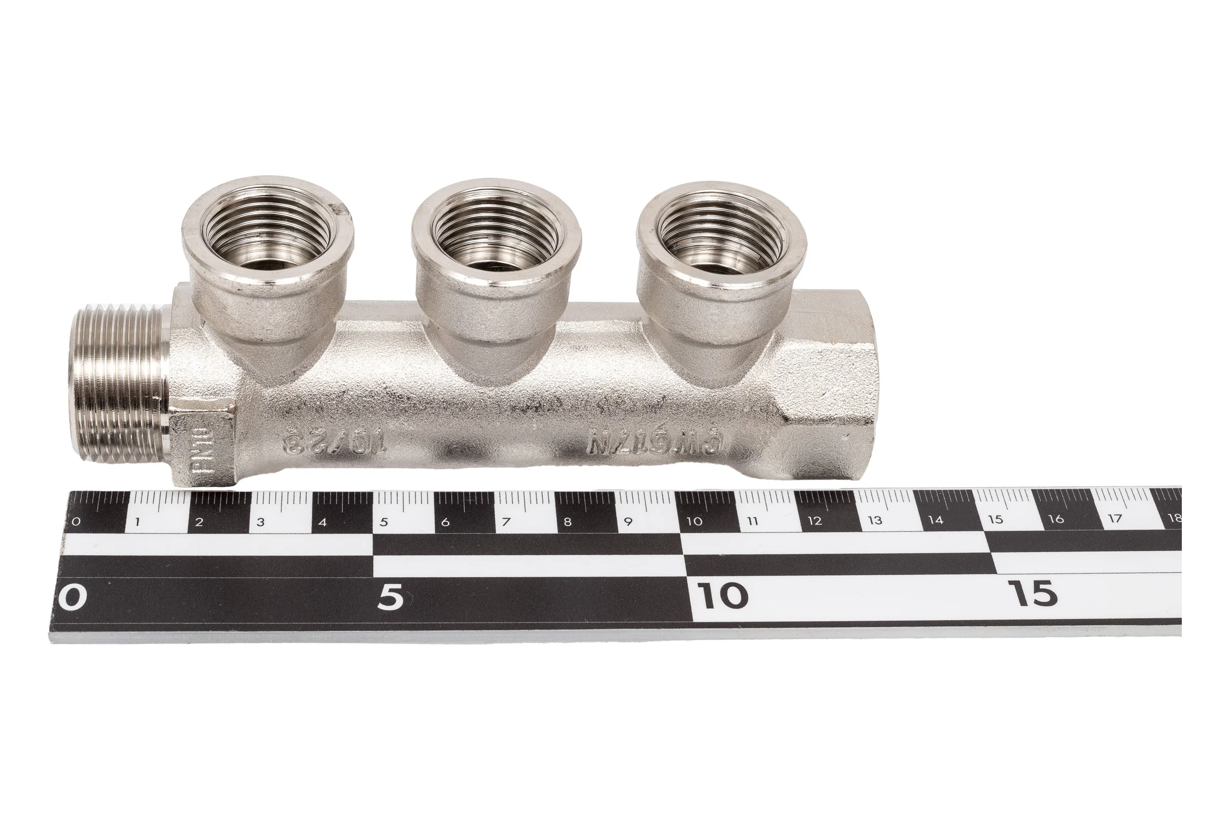 Коллектор Valtec 3 выхода х 3/4х 1/2 ВР VTc.550.N.0503 62029