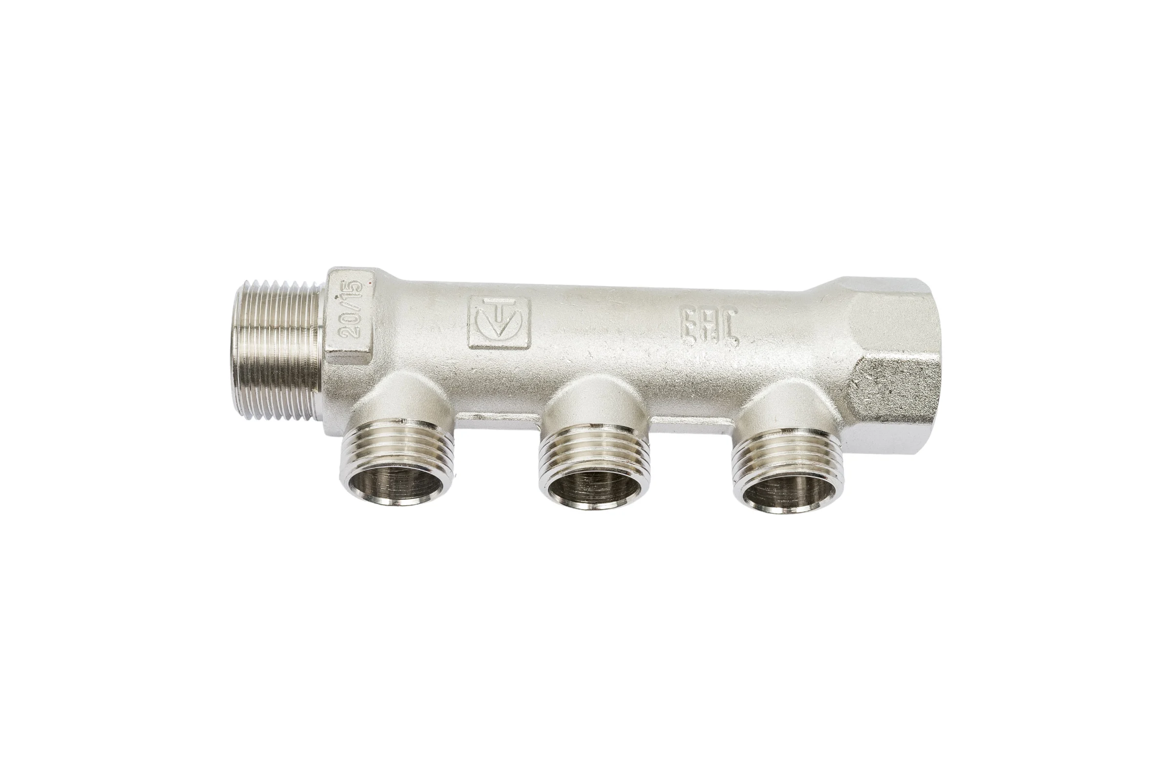 Коллектор Valtec 3 выхода х 3/4х 1/2 НР 2/50 VTc.500.N.0503 83564