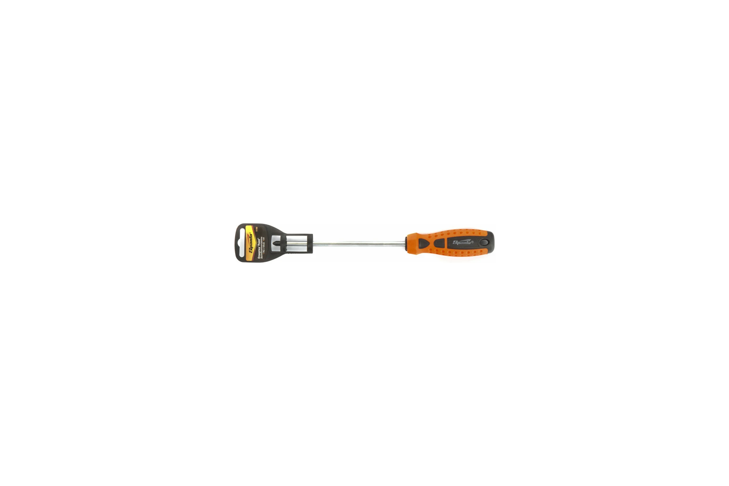 Отвертка SPARTA "Point", Ph2x150 мм, CrV, 2-х компонентная рукоятка// 11780